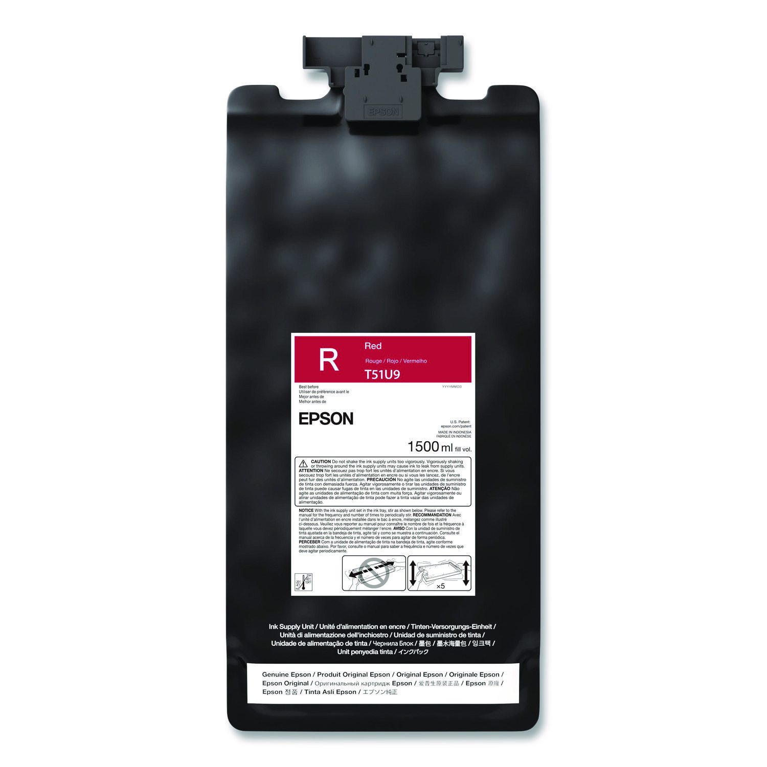 T51U920 (T51U) UltraChrome GS3 Eco-Solvent Ink, 1.5 L, Red