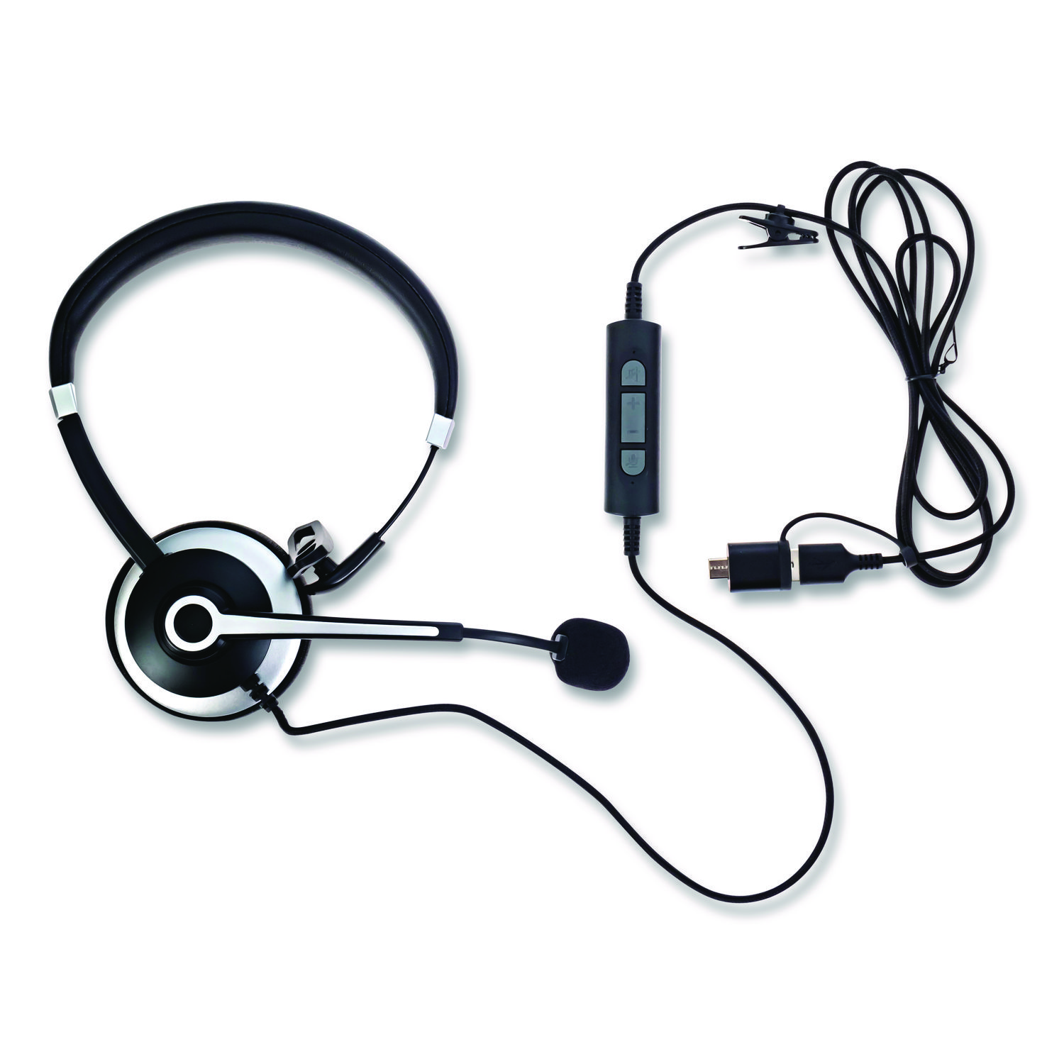 SPT-HSUSB1 Over-the-Head Monaural Headset