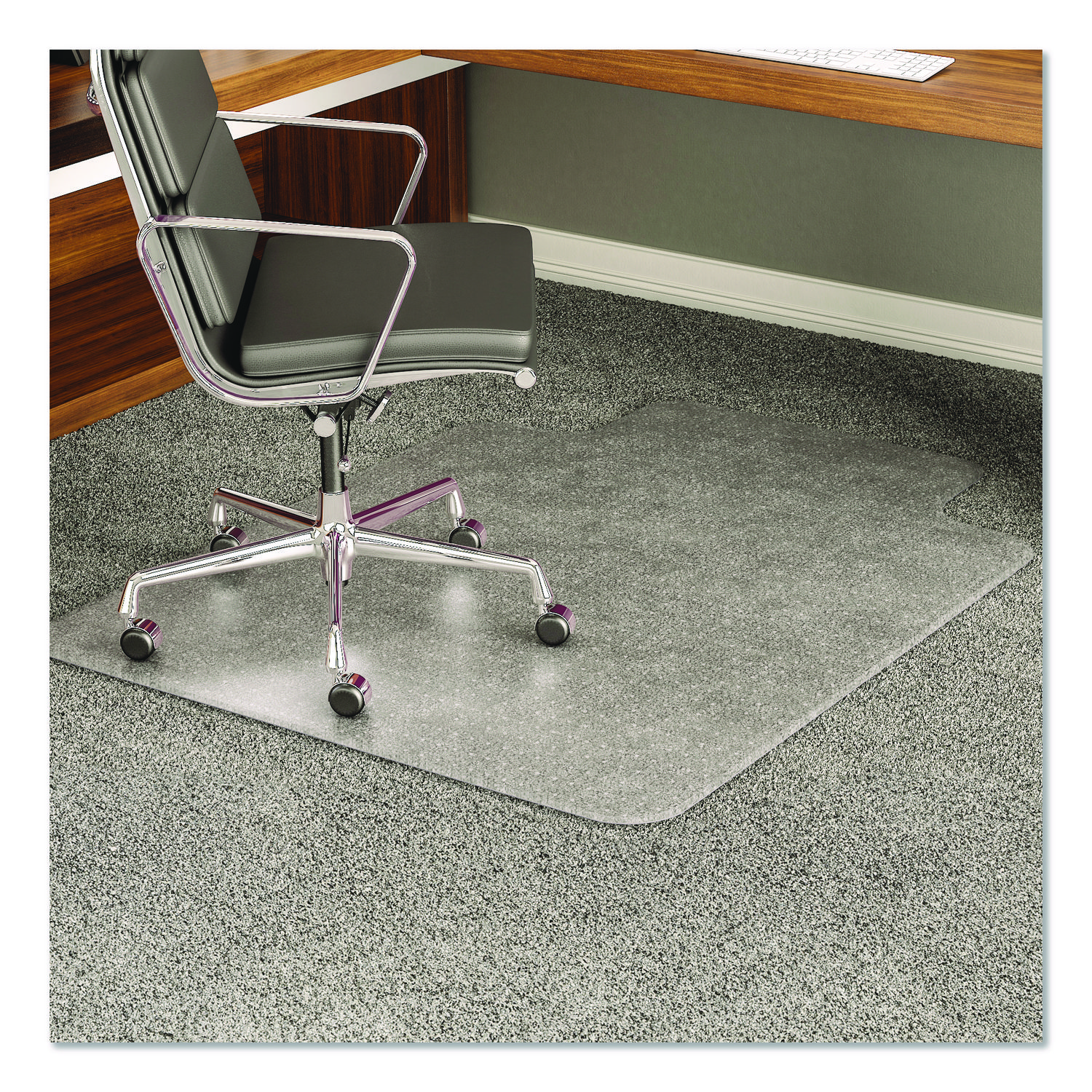 Staples High Pile Carpet Chair Mat Staples 45