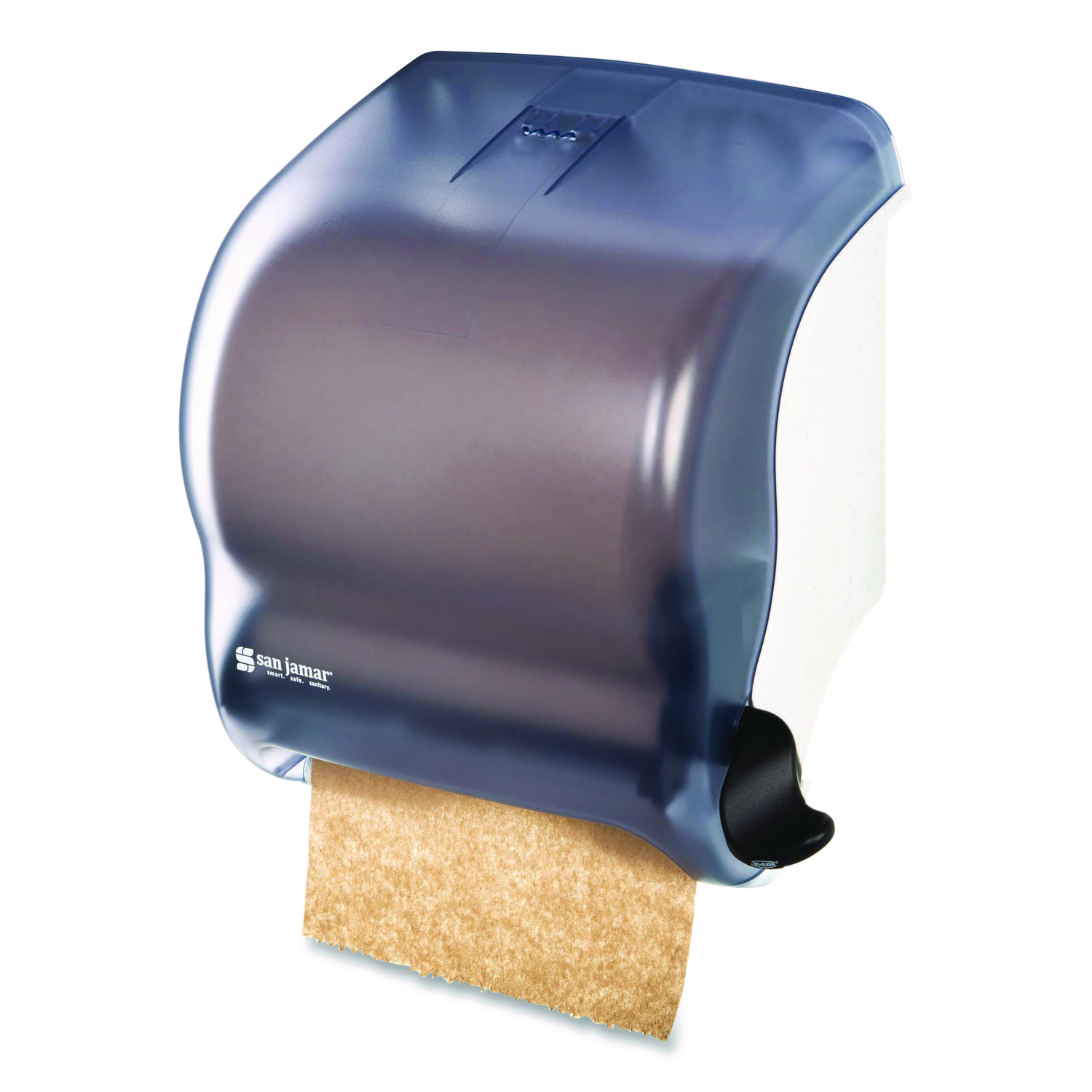 Classic Element Lever Roll Towel Dispenser, 12.5 x 8.5 x 12.75, Blue