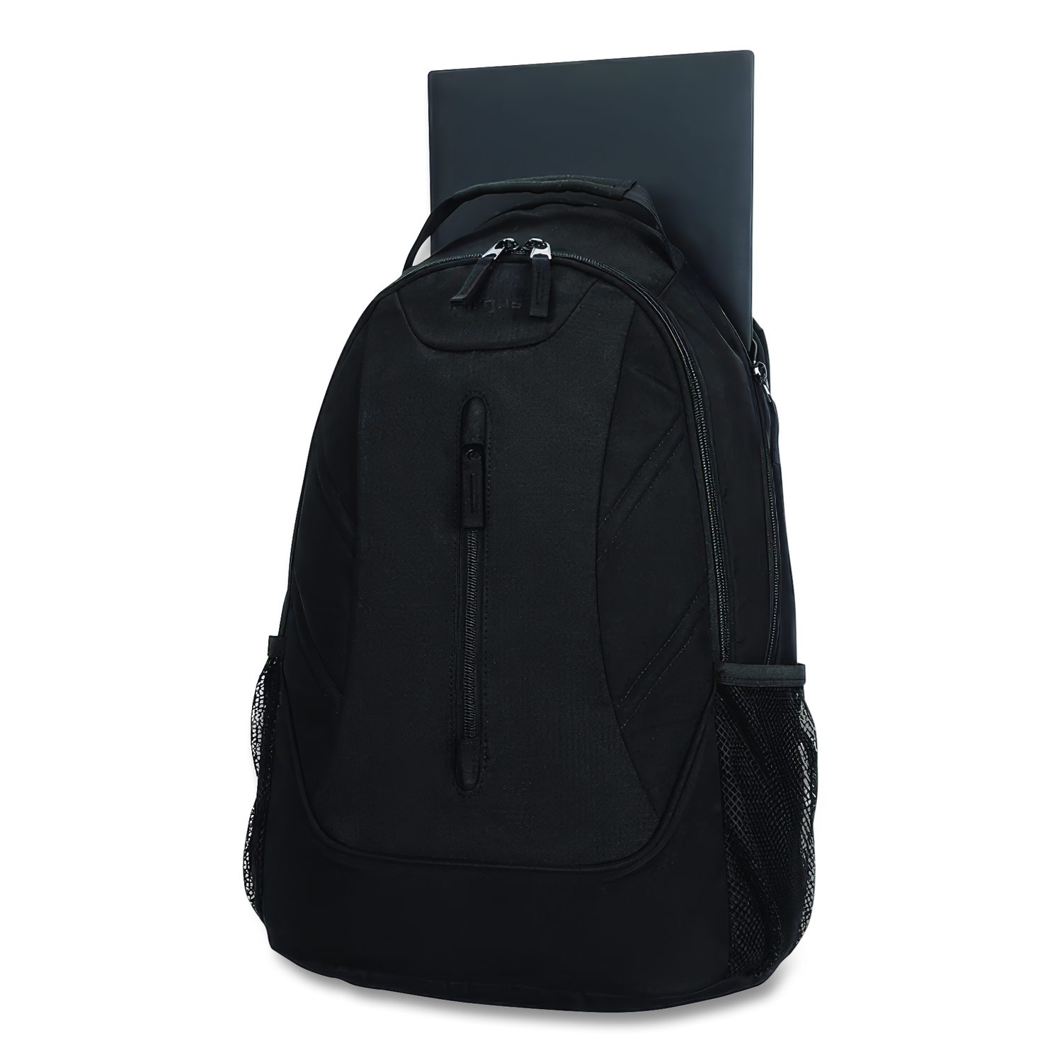ascend laptop backpack 15-16” and 3 carry handles offer easy transport FOUND POCKET] ASCEND BACKPACK GREY