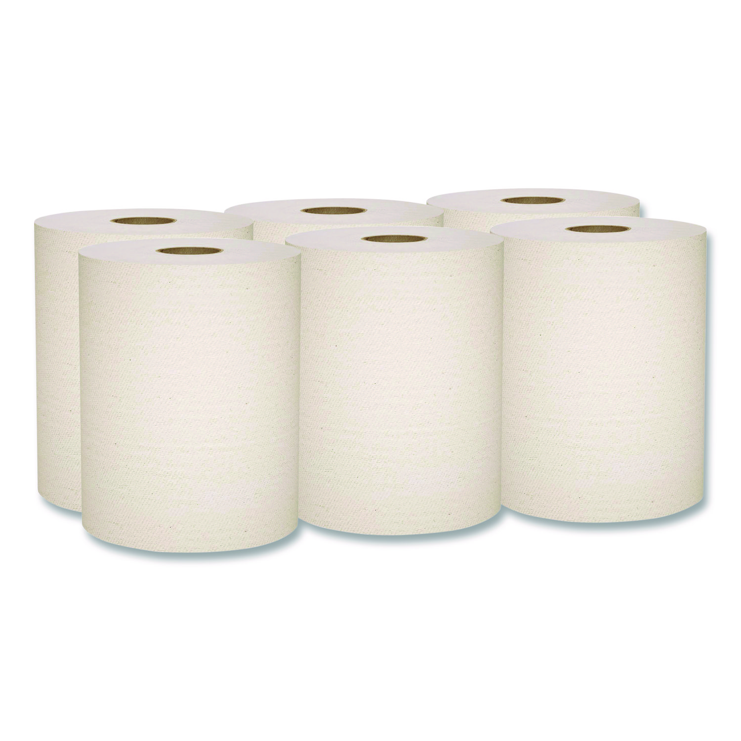 Essential 100% Recycled Fiber Hard Roll Towel, 1-Ply, 8\, image size:1500x1500