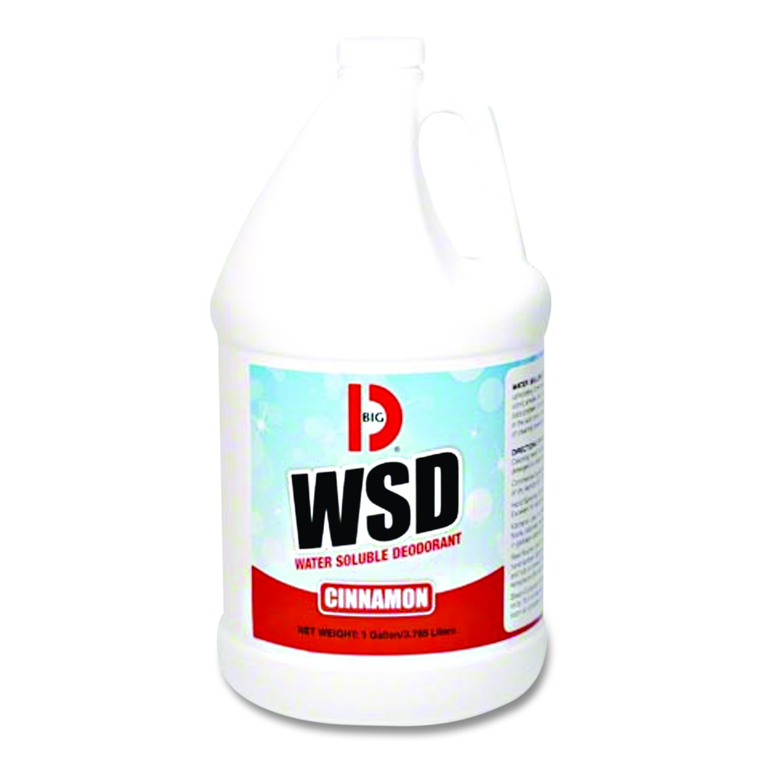 Water-Soluble Deodorant, Cinnamon, 1 gal Bottle, 4/Carton