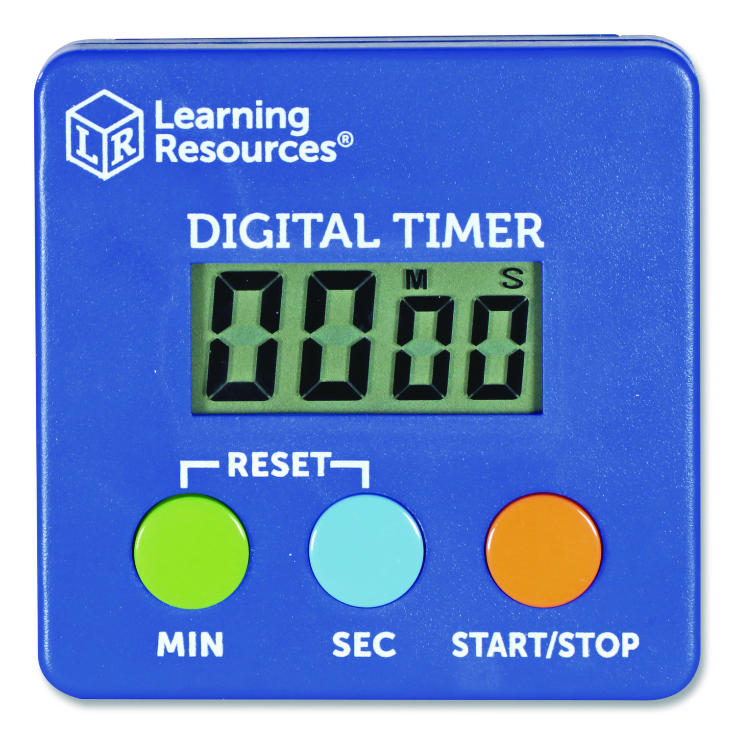 Classroom Timer, LCD, 5.3 x 3.6 x 0.9, Blue