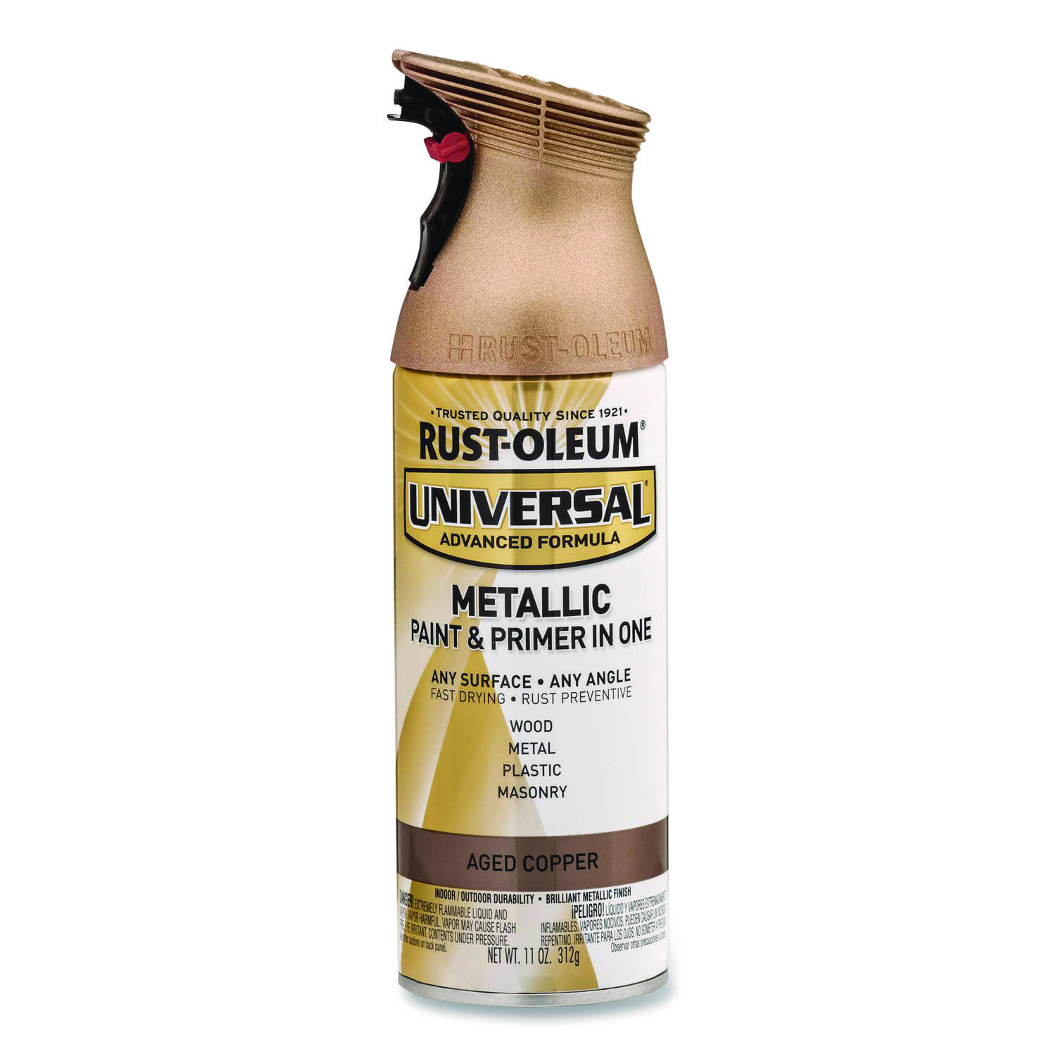 Universal Premium Spray Paint, Aged Copper, 12 oz Aerosol Can