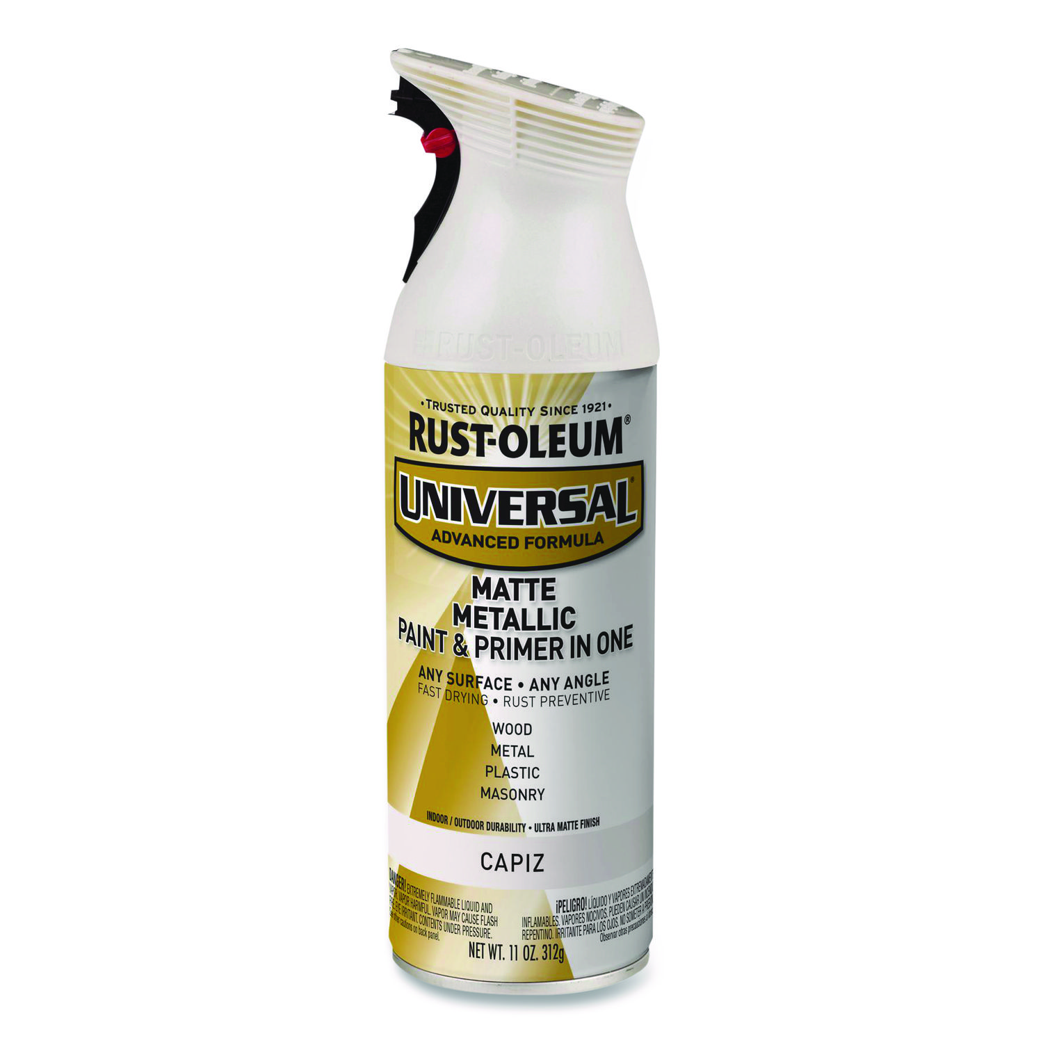 Universal Premium Spray Paint, Metallic Capiz, 11 oz Aerosol Can
