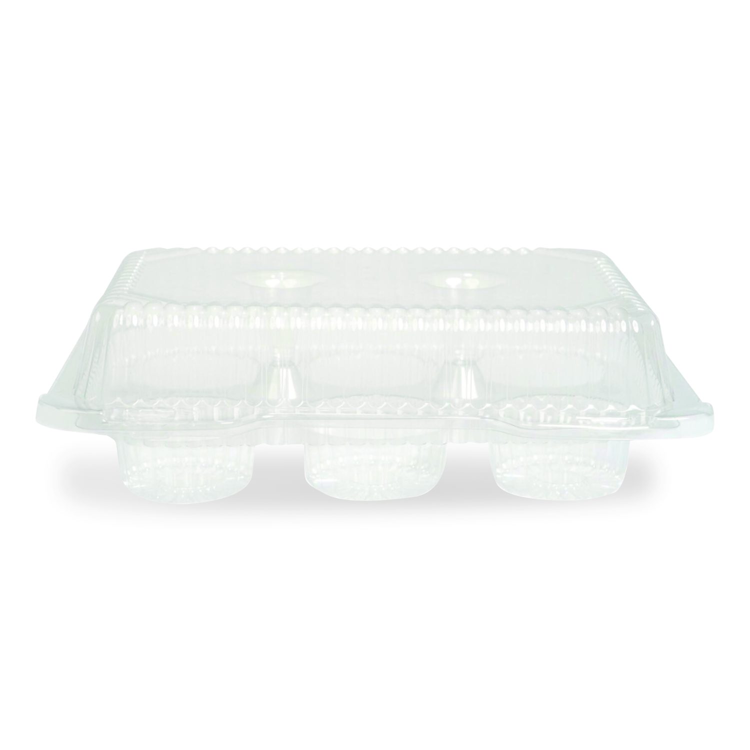 Bakery Containers, Muffin/Cupcake, 7.25 x 9.88 x 3.13, Clear, 250/Carton