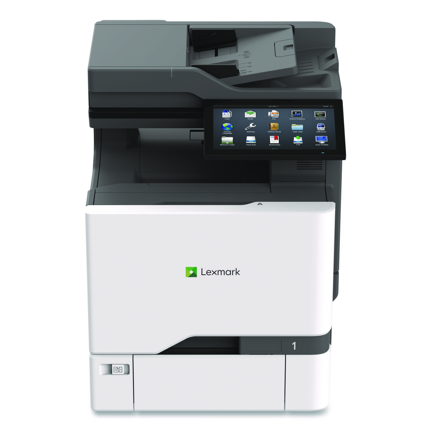 CX735 Multifunction Color Laser Printer, Copy/Fax/Print/Scan