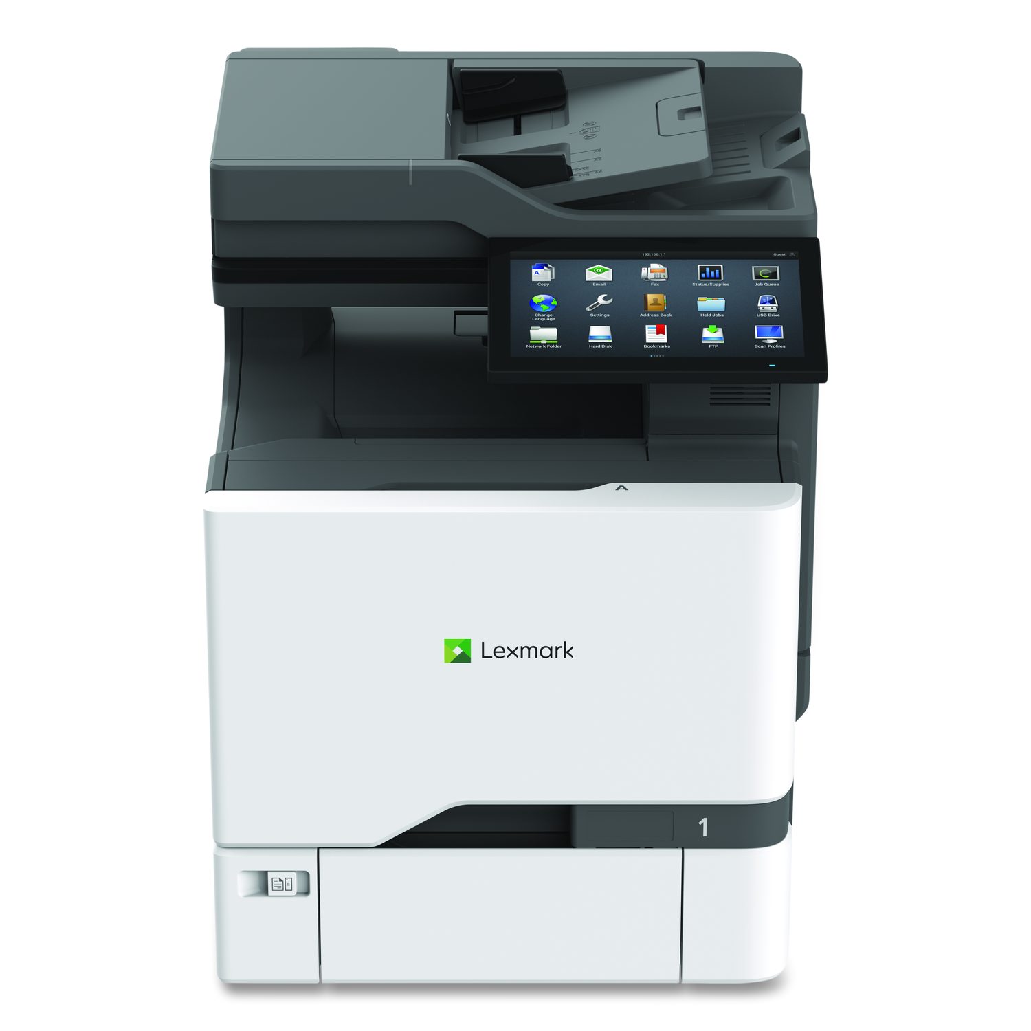 CX735 Multifunction Color Laser Printer, Copy/Fax/Print/Scan