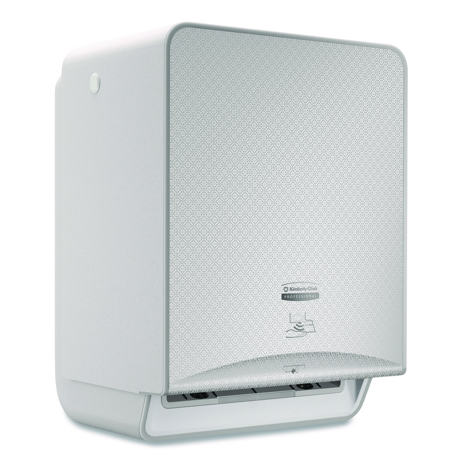 ICON Automatic Roll Towel Dispenser, 20.12 x 16.37 x 13.5, Silver Mosaic