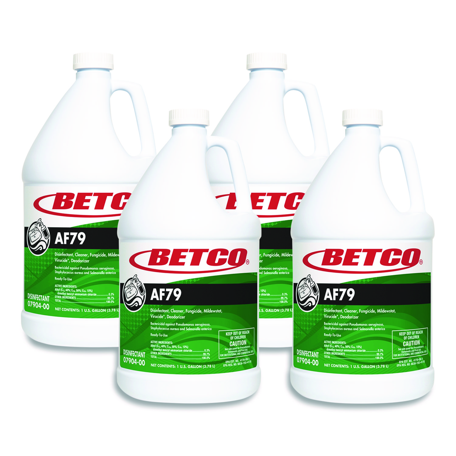 AF79 Disinfectant Cleaner, Citrus Scent, 1 gal Bottle, 4/Carton