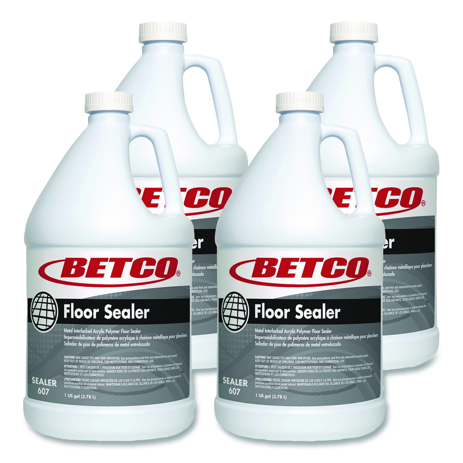 Floor Sealer, 1 gal Bottle, 4/Carton