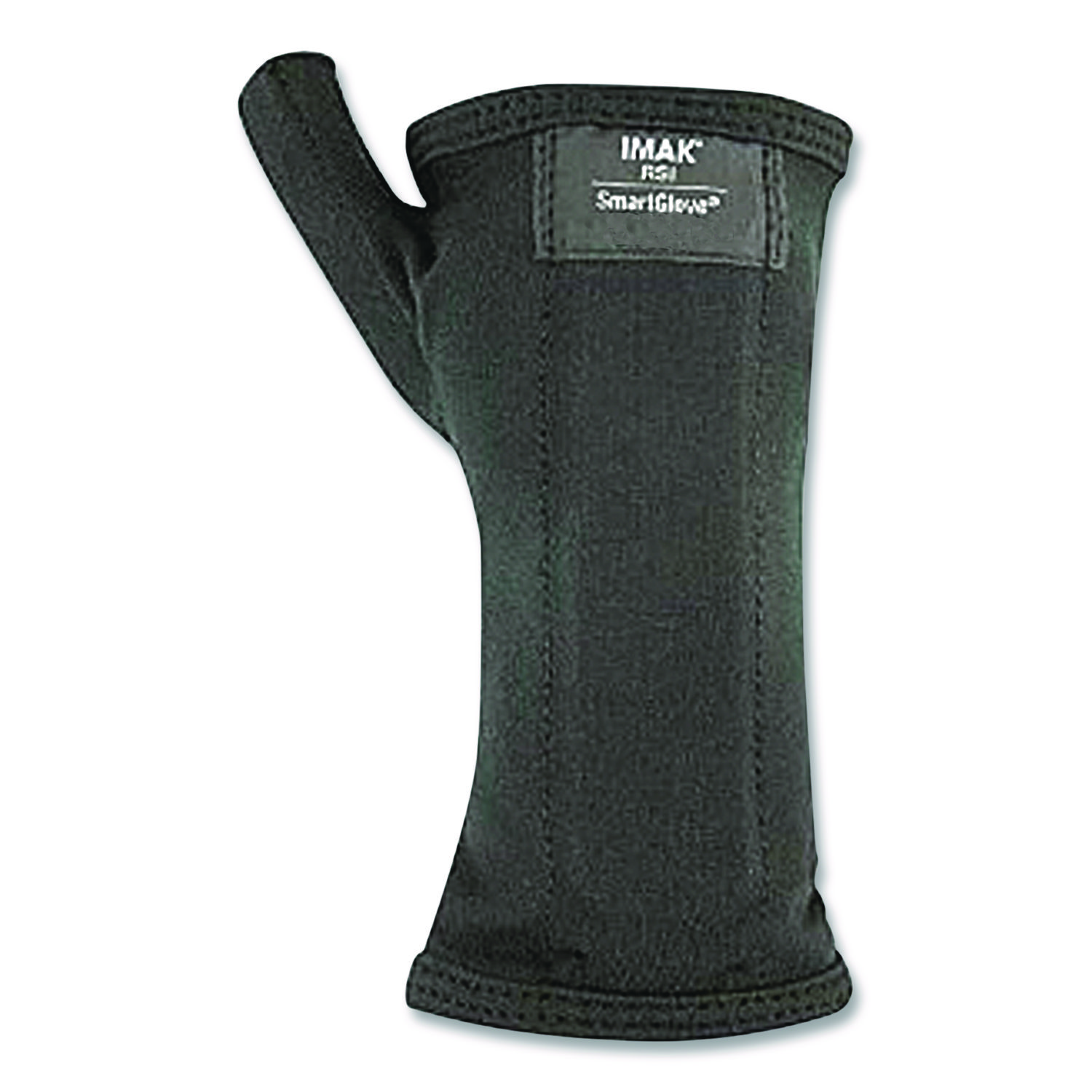 SmartGlove Flexible Wrist and Thumb Support Splint, Medium, Fits Left Hand/Right Hand, Black