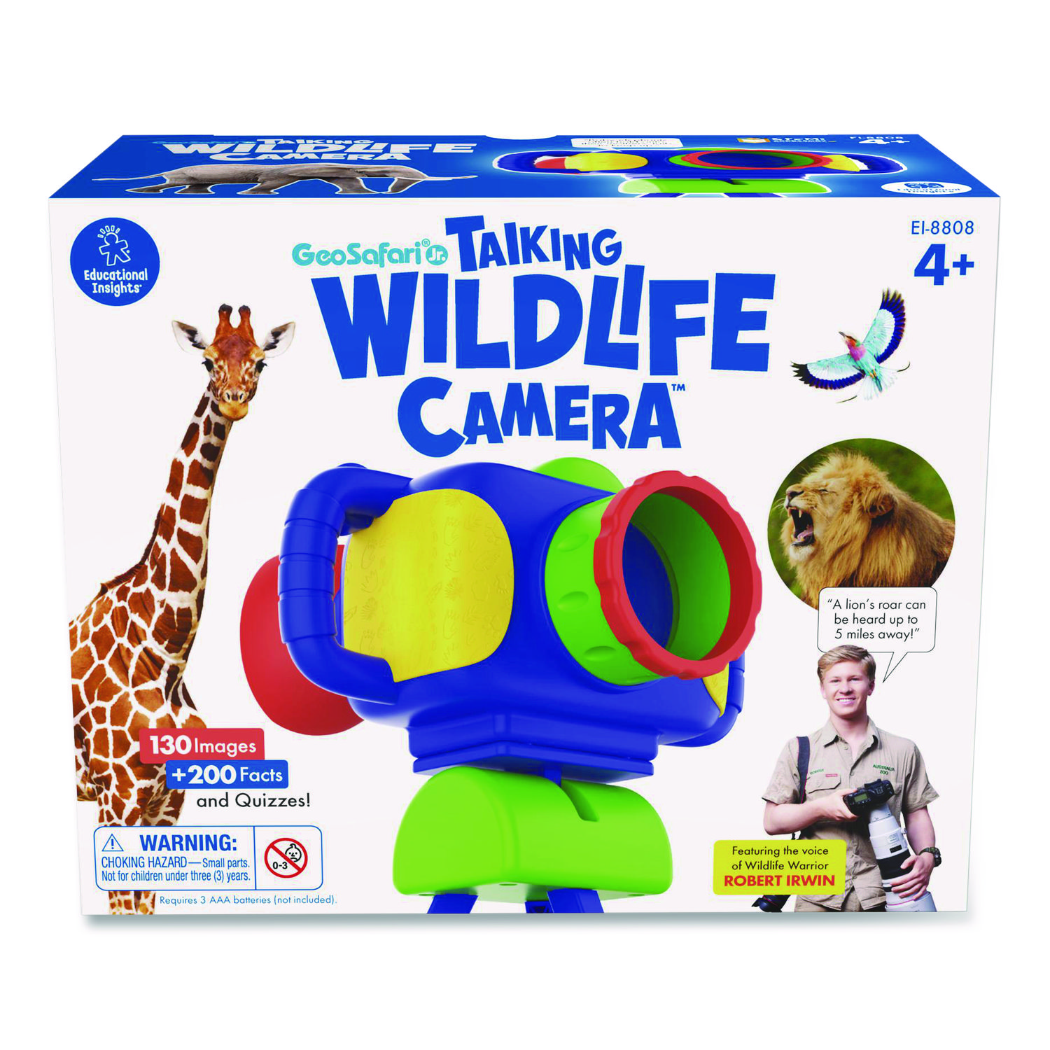 GeoSafari Jr. Talking Wildlife Camera, Grades Pre-K to 3