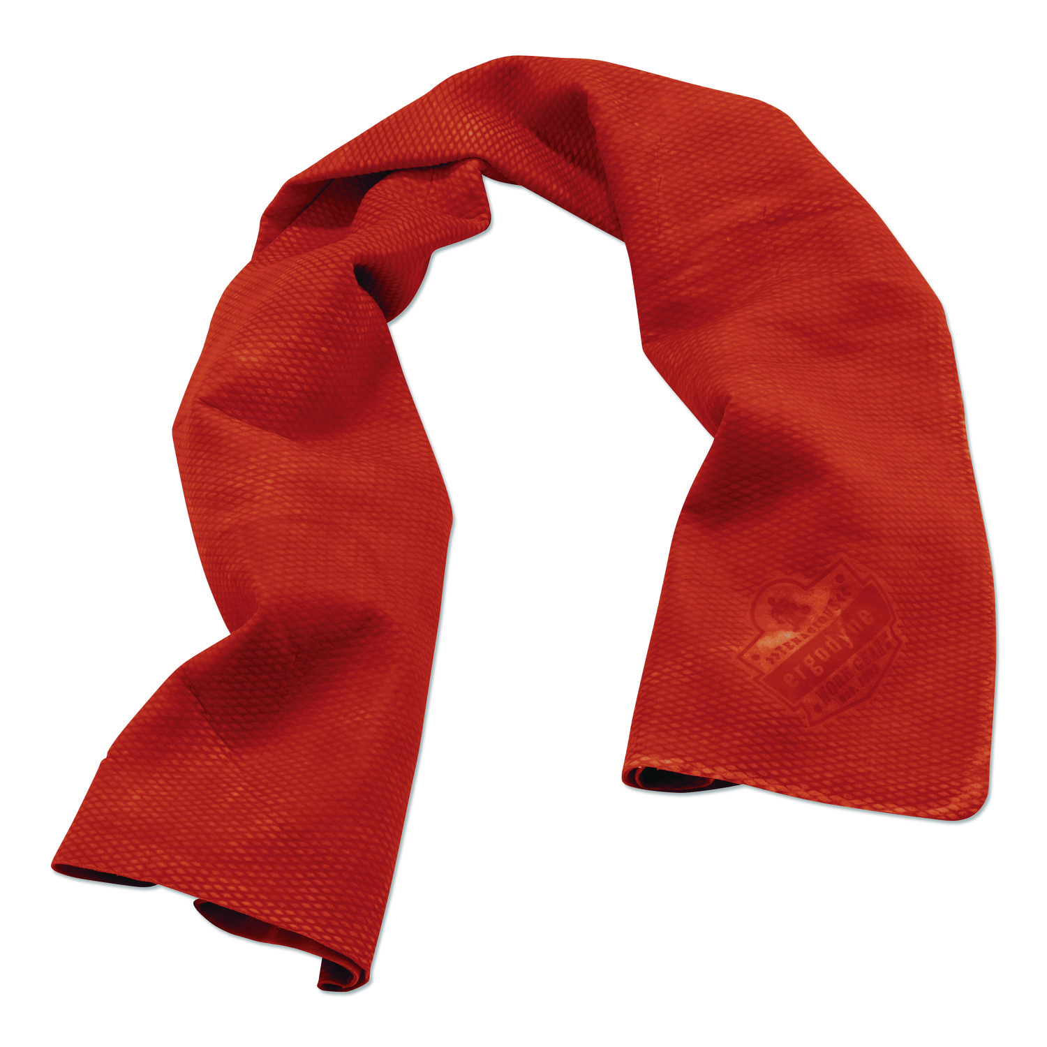 Chill-Its 6602 Evaporative PVA Cooling Towel, 29.5 x 13, One Size Fits Most, PVA, Orange