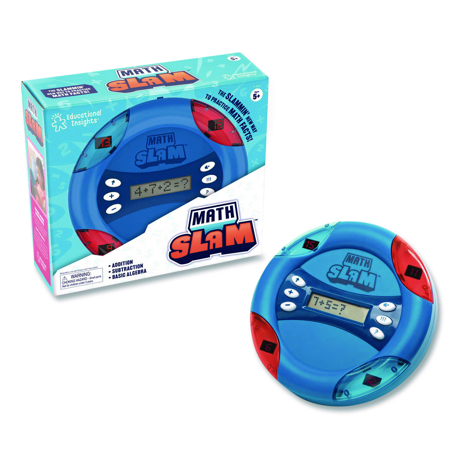 Math Slam, Five Game Modes, Two Subjects: Addition and Subtraction, Grades K to 3