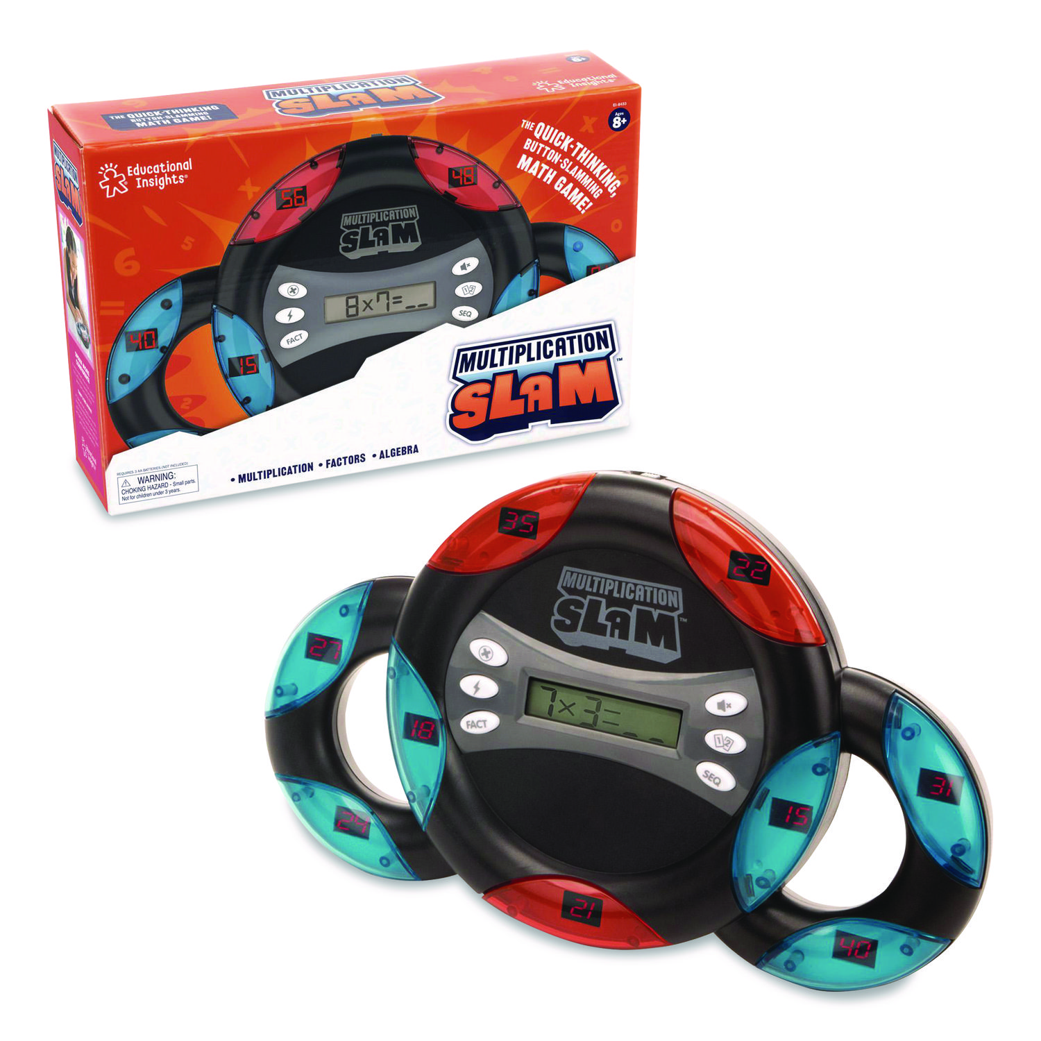 Multiplication Slam, Five Games Modes, Two Subjects: Multiplication and Division, Grades 3 to 7