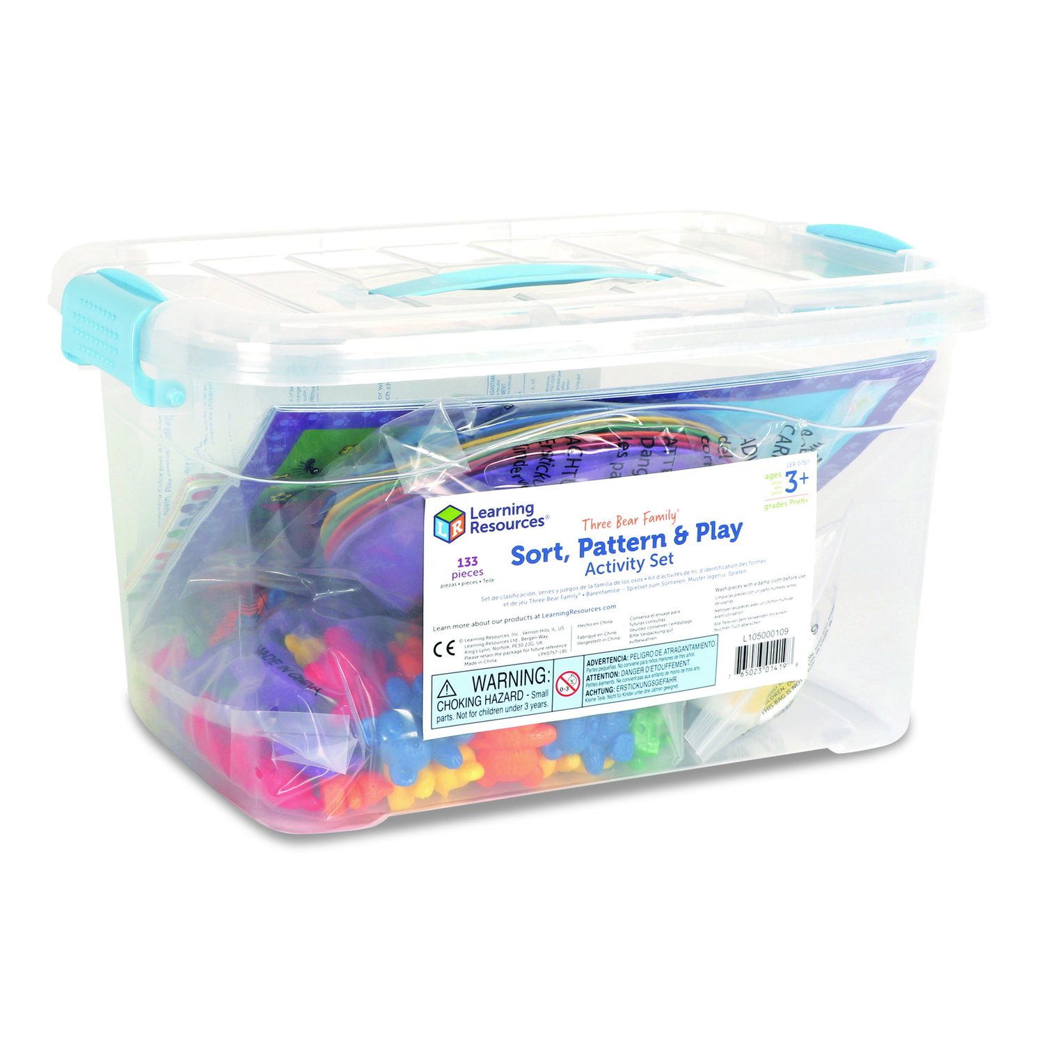 Three Bears Sort Learning Resources® Three Bear Family Sorting Activity Set, Pre-K to K ...