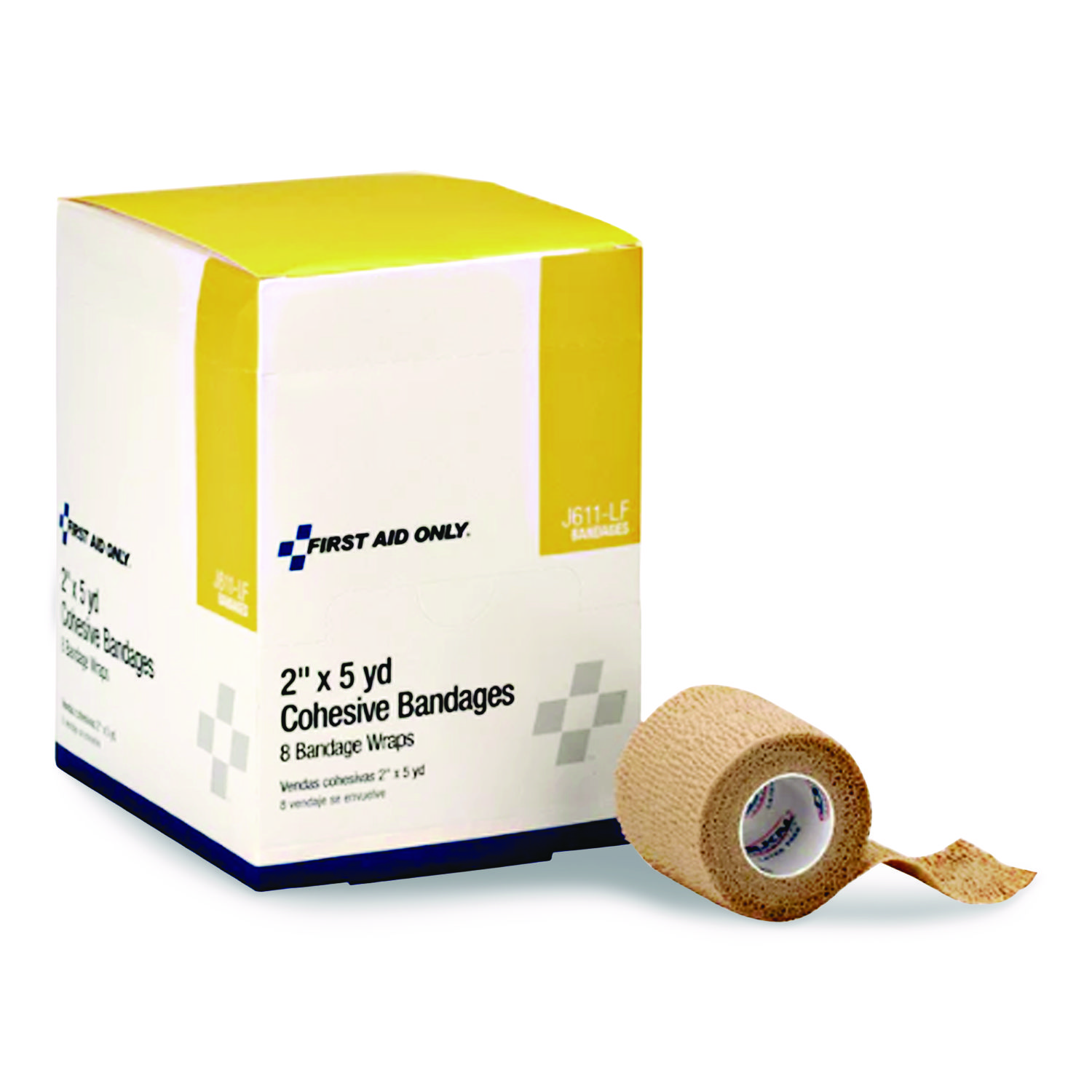Bandage Wrap You Can Tear, 2" x 15 ft, 8/Box
