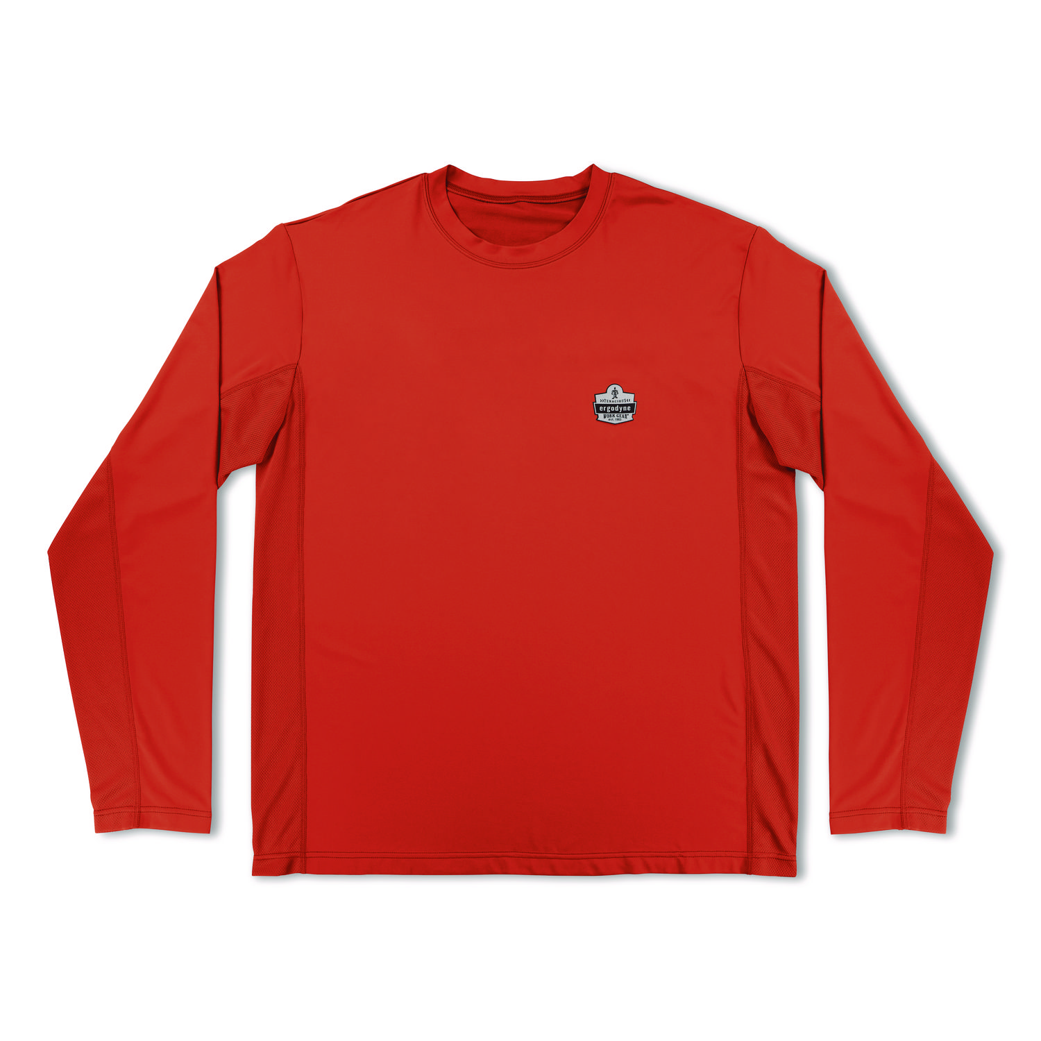 Chill-Its 6689 Cooling Long Sleeve Sun Shirt with UV Protection, X-Large, Orange