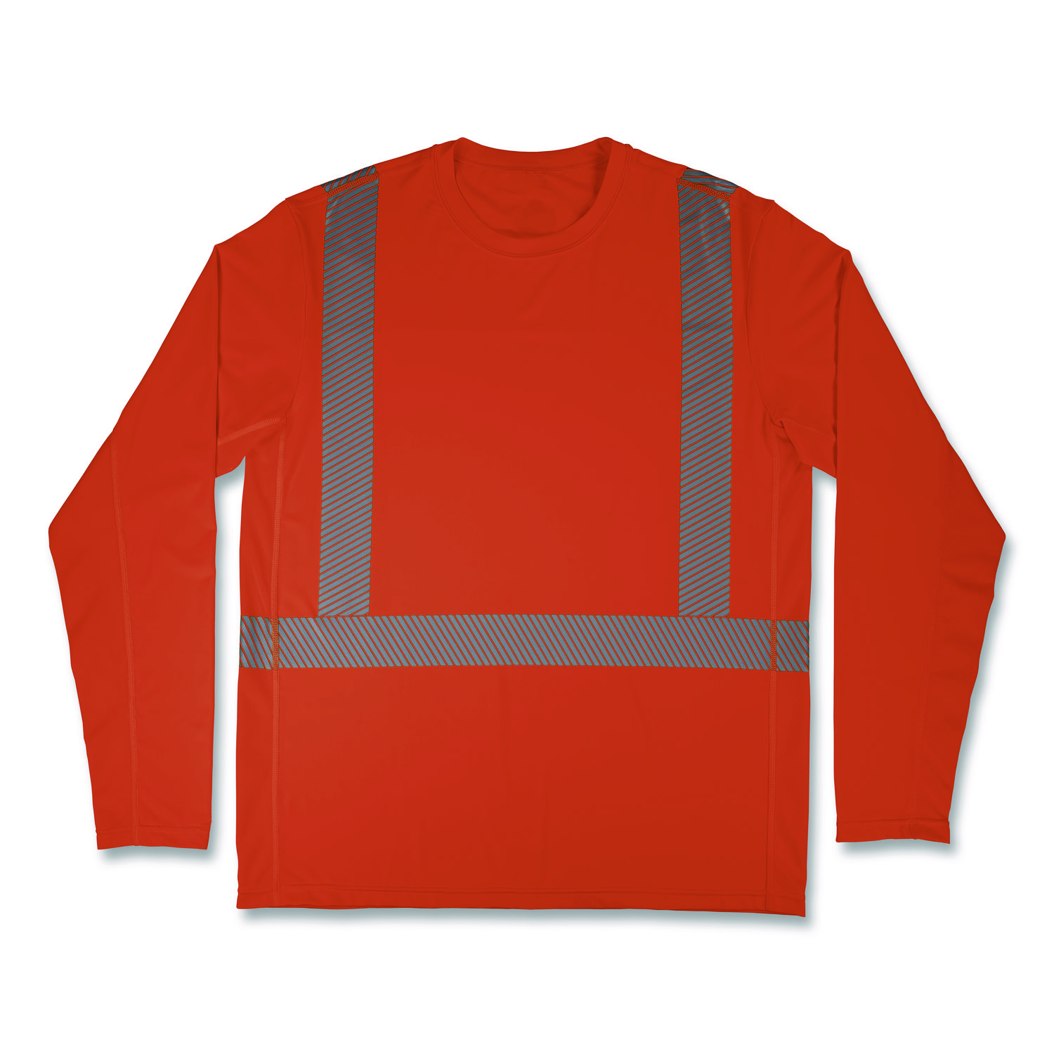 Chill-Its 6688 Type R Class 2 Cooling Hi-Vis Sun Shirt with UV Protection, 3X-Large, Orange