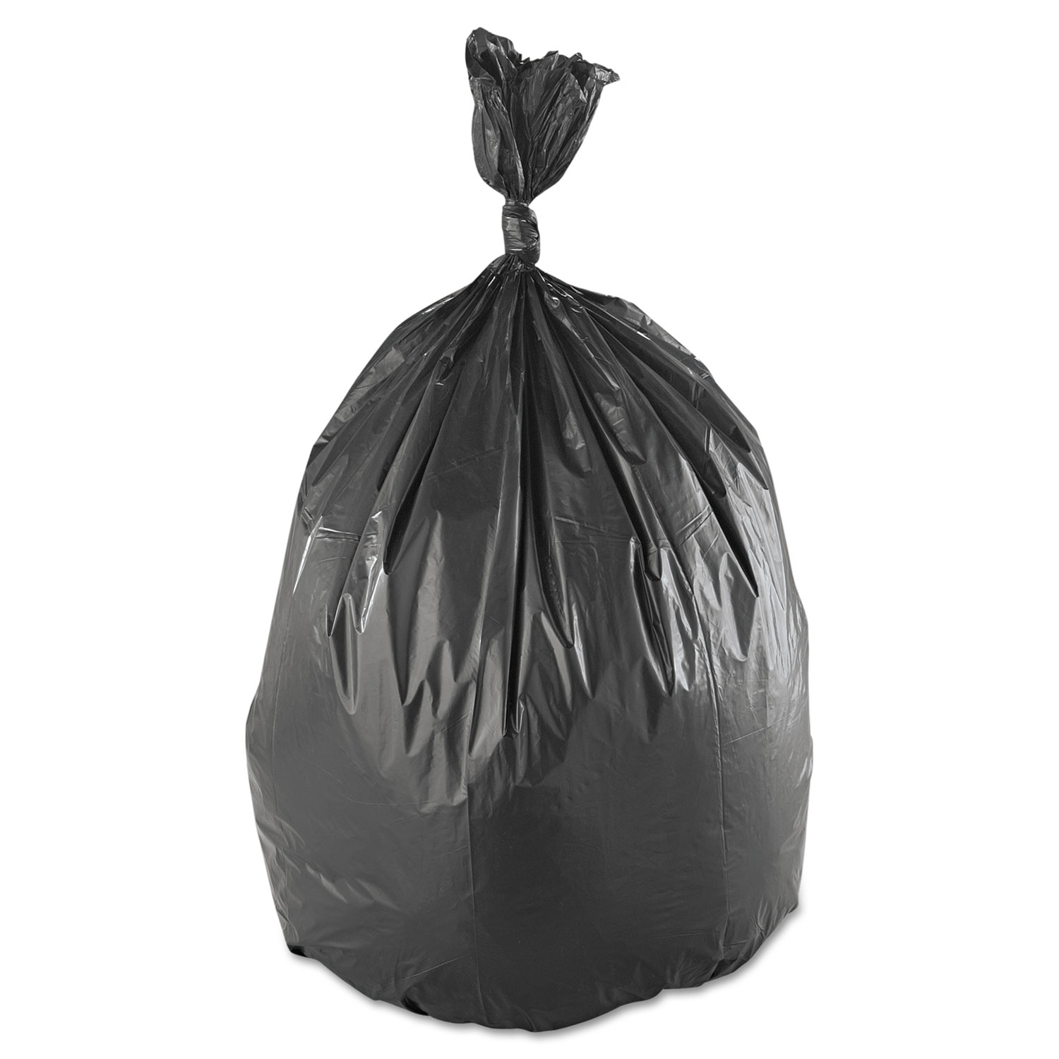 42 x 48 Garbage Bags, X-Strong, Black, Flatpack