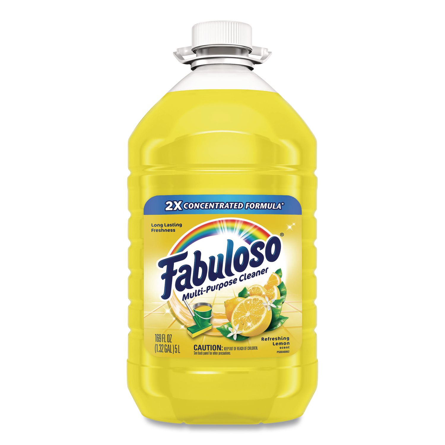 Multi-Use Cleaner, Lemon Scent, 169 oz Bottle