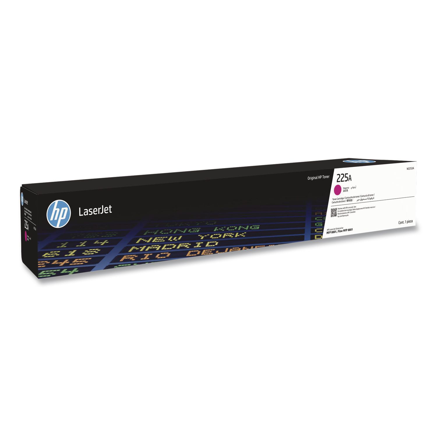 HP 225A (W2253A) Magenta Original LaserJet Toner Cartridge