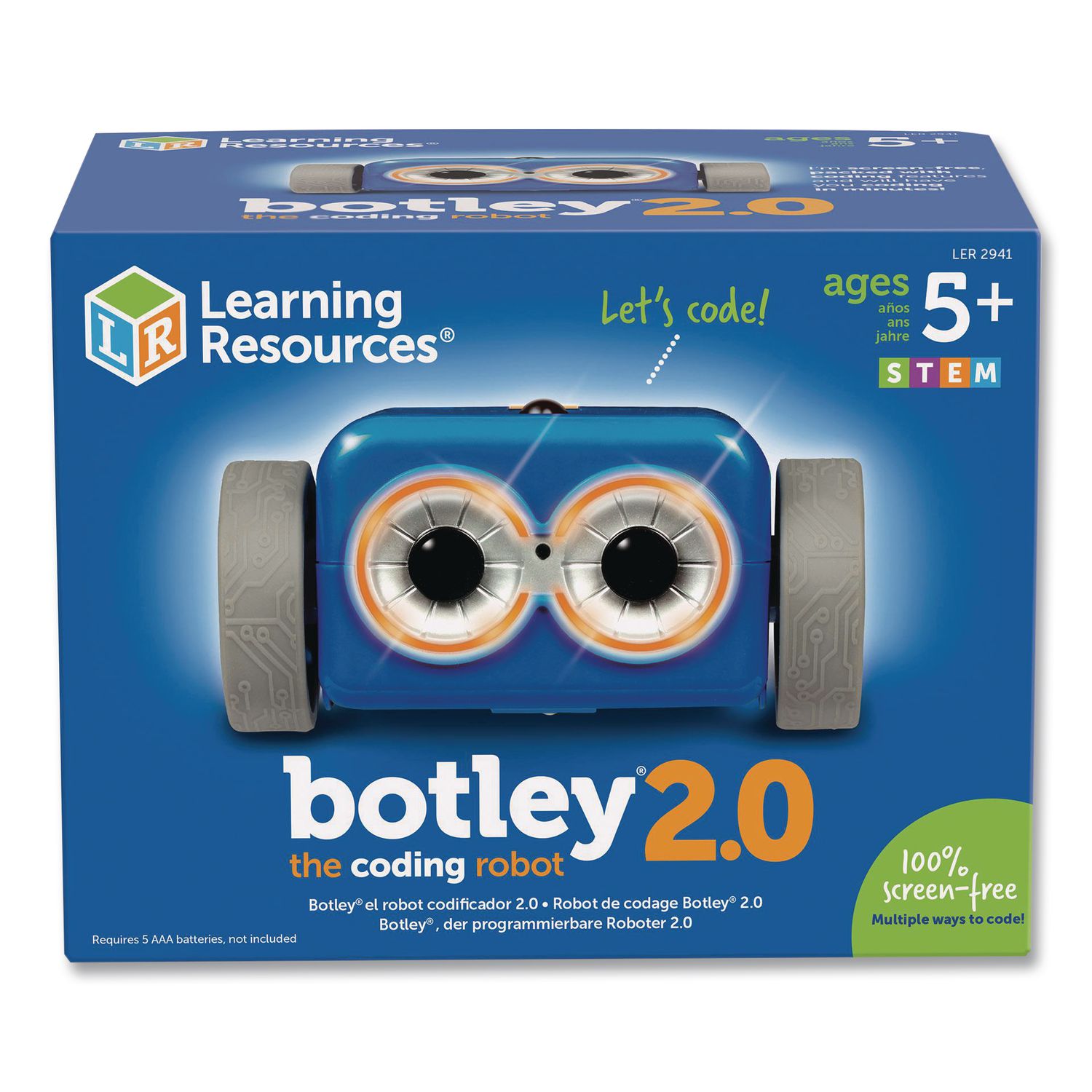 Botley 2.0 The Coding Robot, Grades K to 6, 46 Pieces