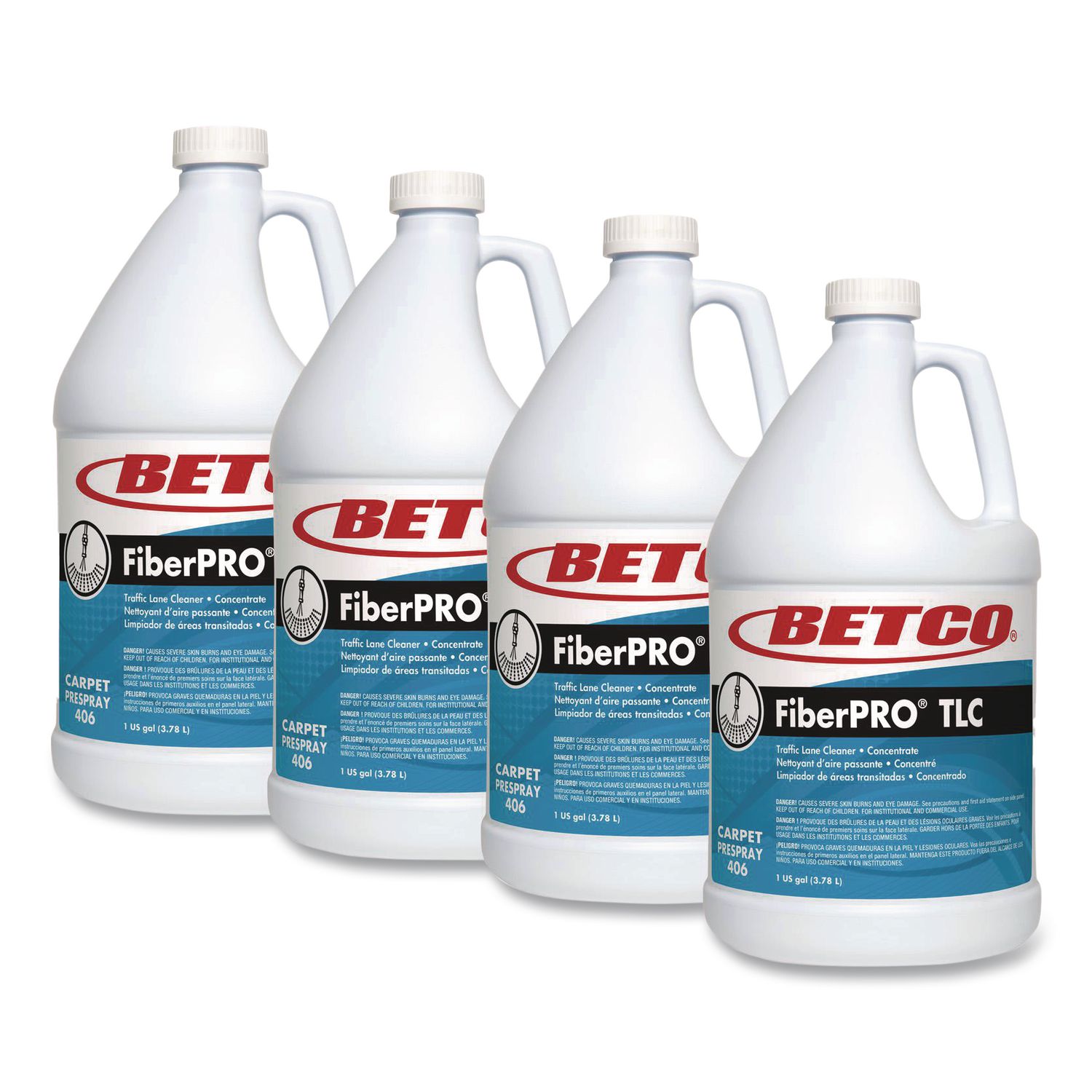 FiberPRO TLC, 1 gal Bottle, 4/Carton