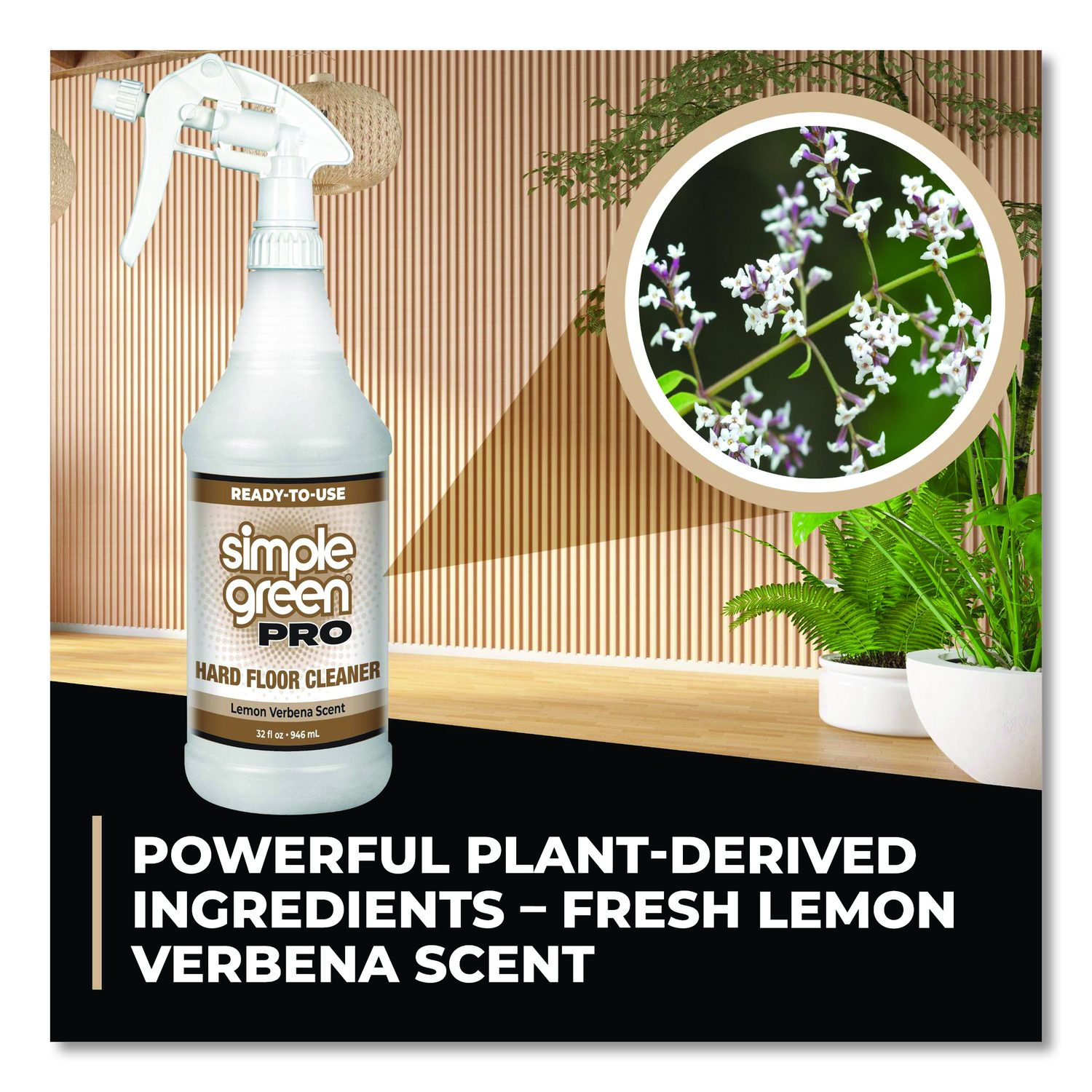 Simple Green® Pro Hard Floor Cleaner, Lemon Verbena Scent; 32 oz Spray ...