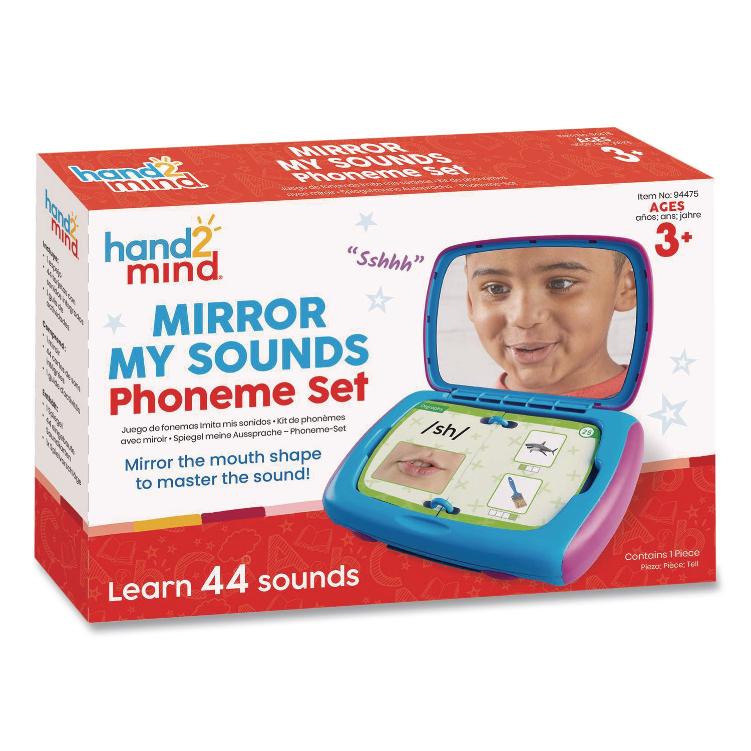 Mirror My Sounds Phoneme Set, Grades Pre-K to 9