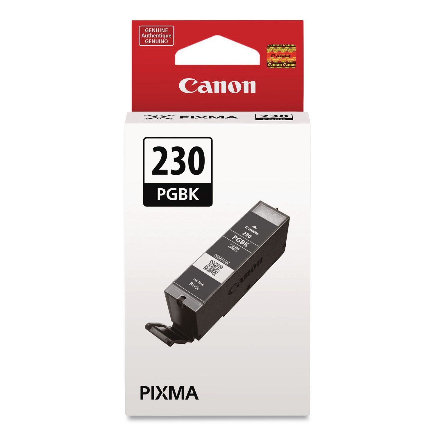 6673C001 (PGI-230) Ink, 600 Page-Yield, Pigment Black