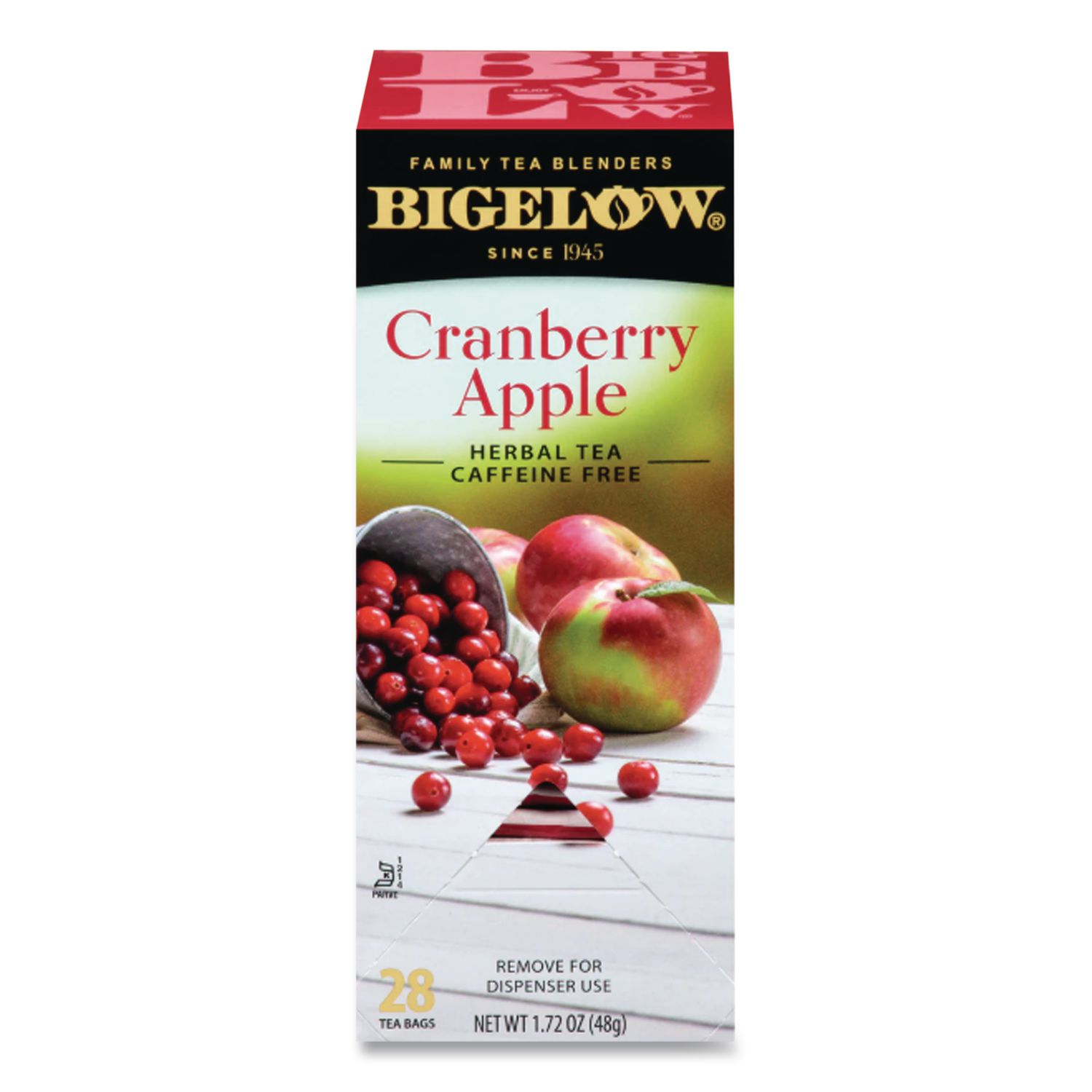 Cranberry Apple Herbal Tea, 28/Box
