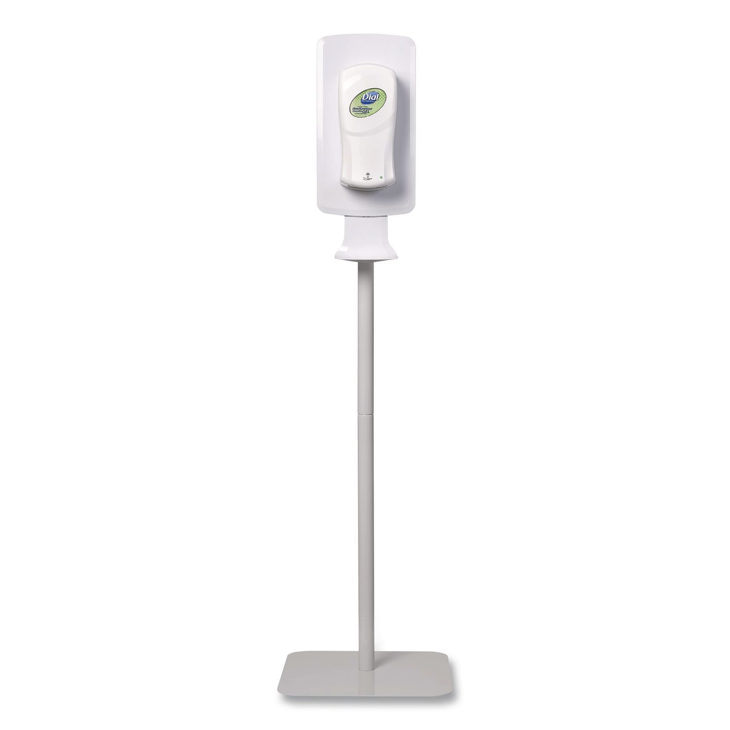FIT Touch Free Dispenser Floor Stand, 15.7 x 15.7 x 58.3, White