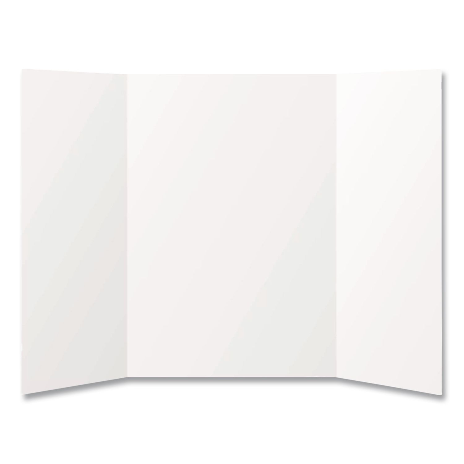 Trifold Display Boards, 28 x 40, White