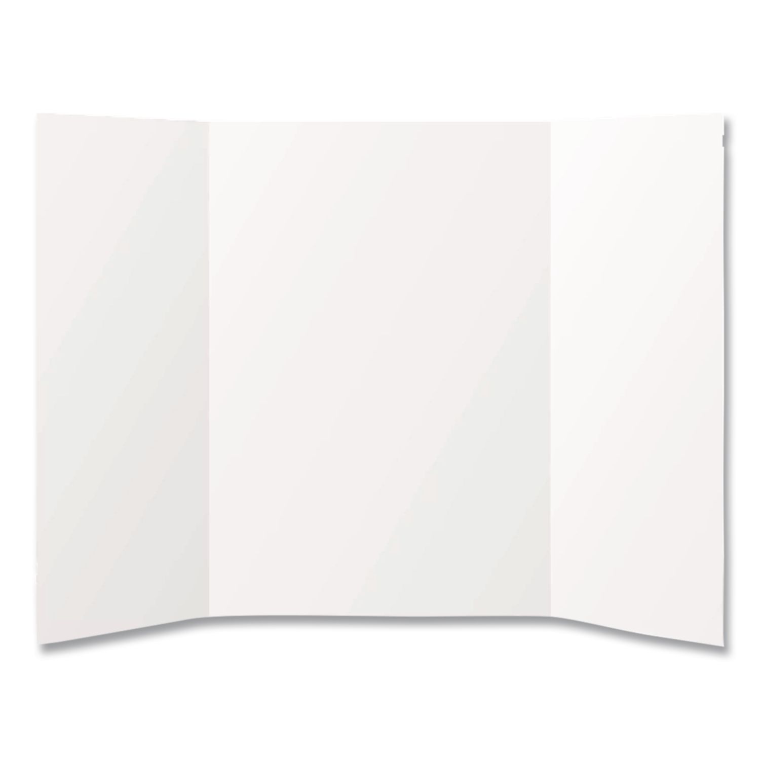 Trifold Display Boards, 14 x 22, White