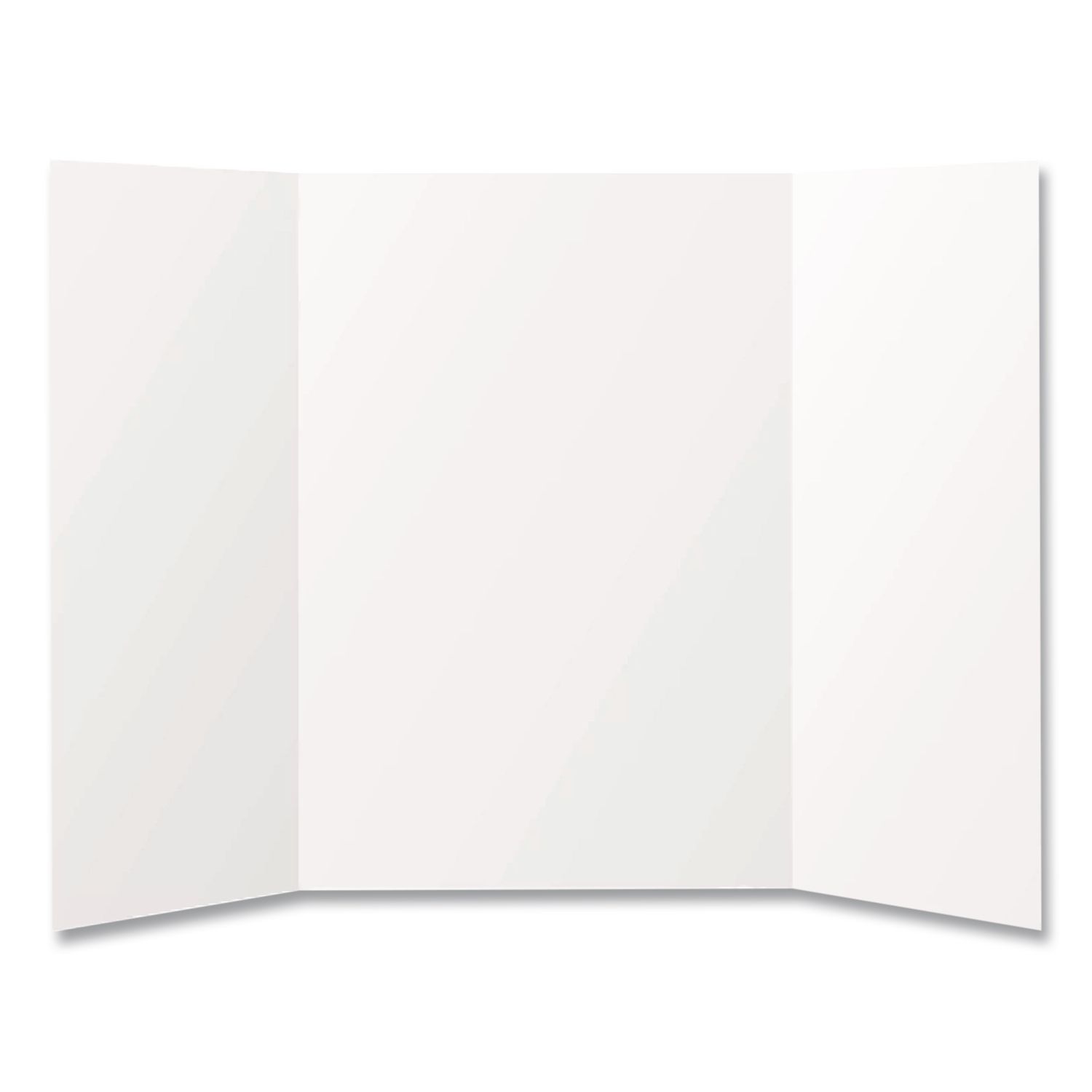 Trifold Display Boards, 36 x 48 x 0.2, White