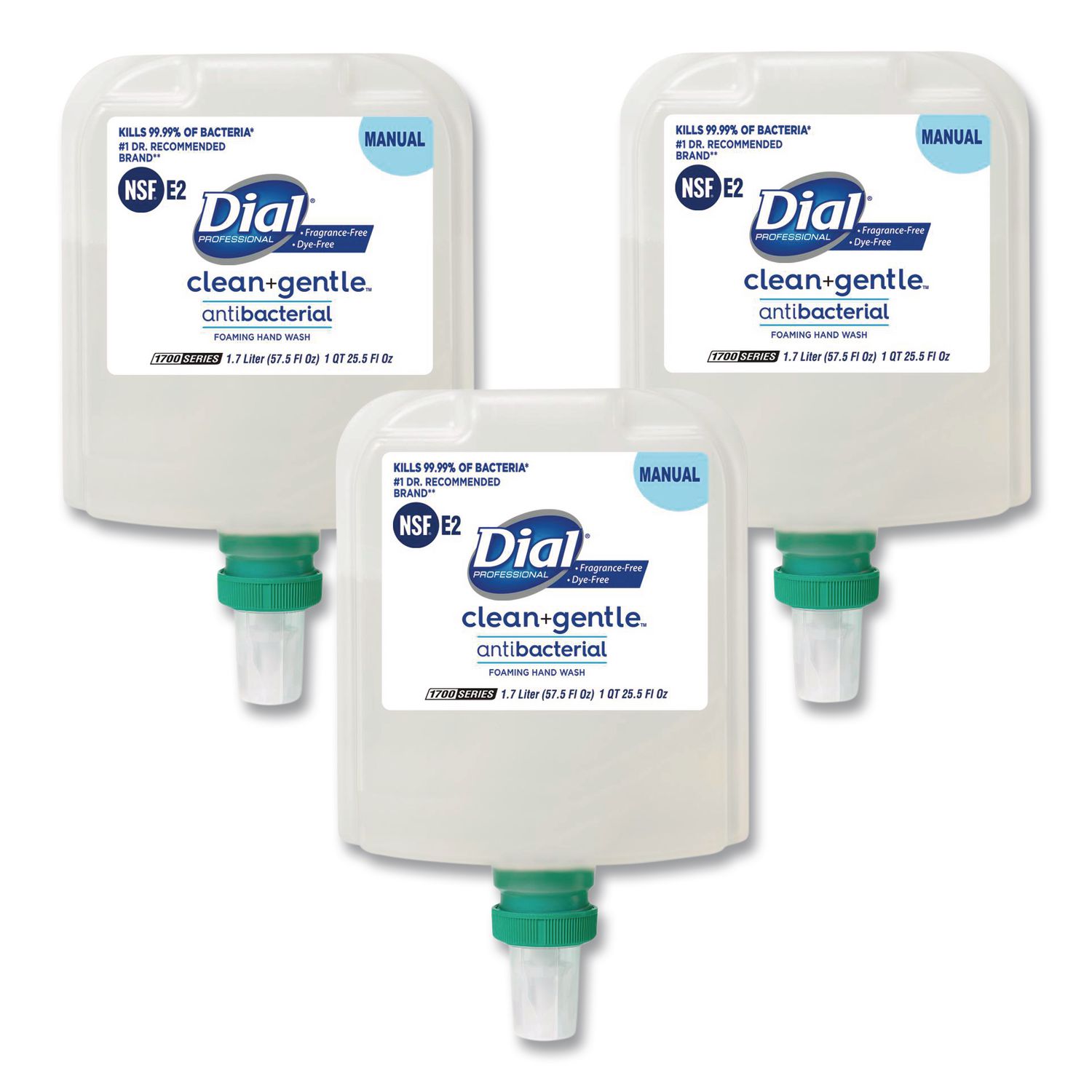 Clean+Gentle Antibacterial Foaming Hand Wash Refill for 1700