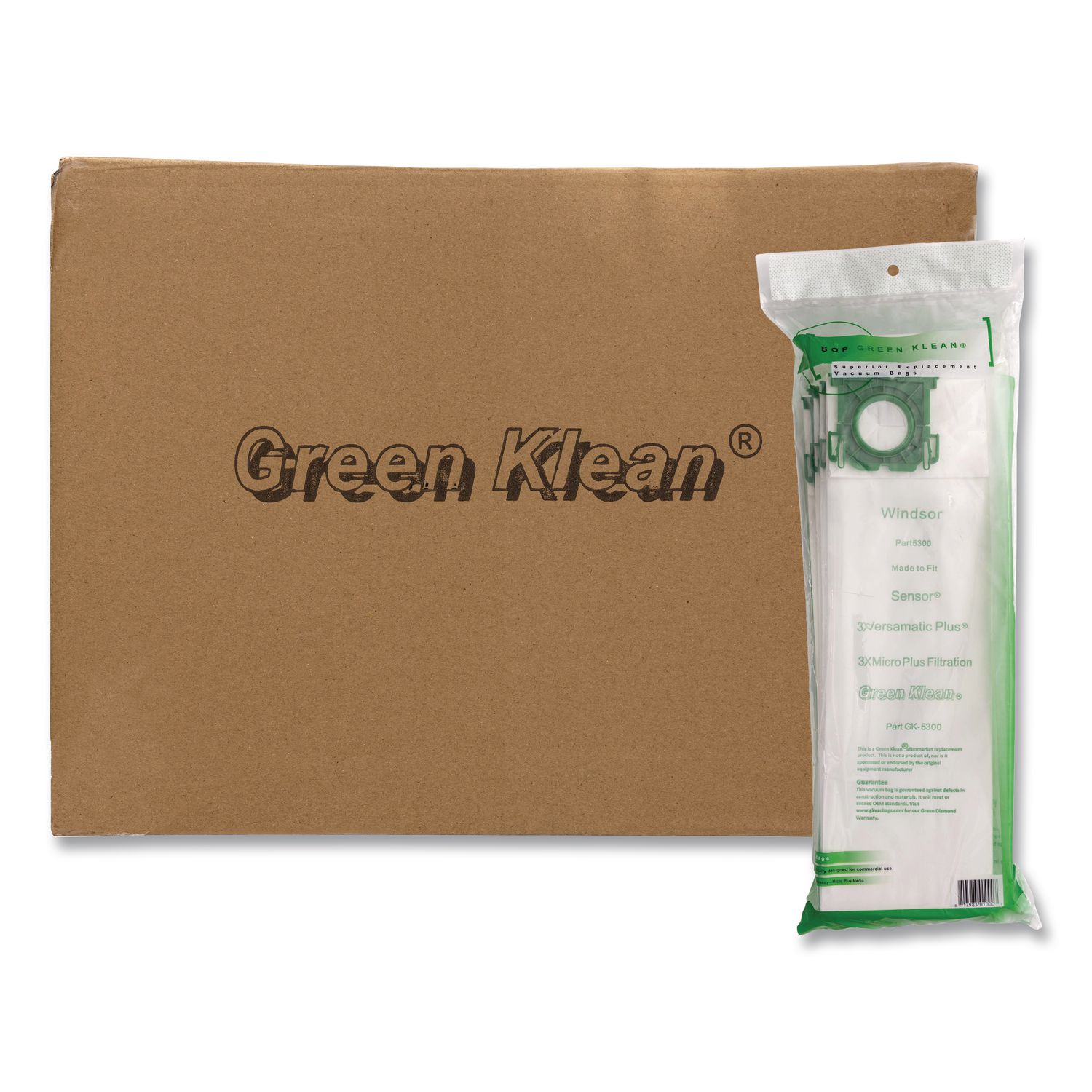 GK-5300 Replacement Bag, 10 Bags/Pack, 10 Packs/Carton