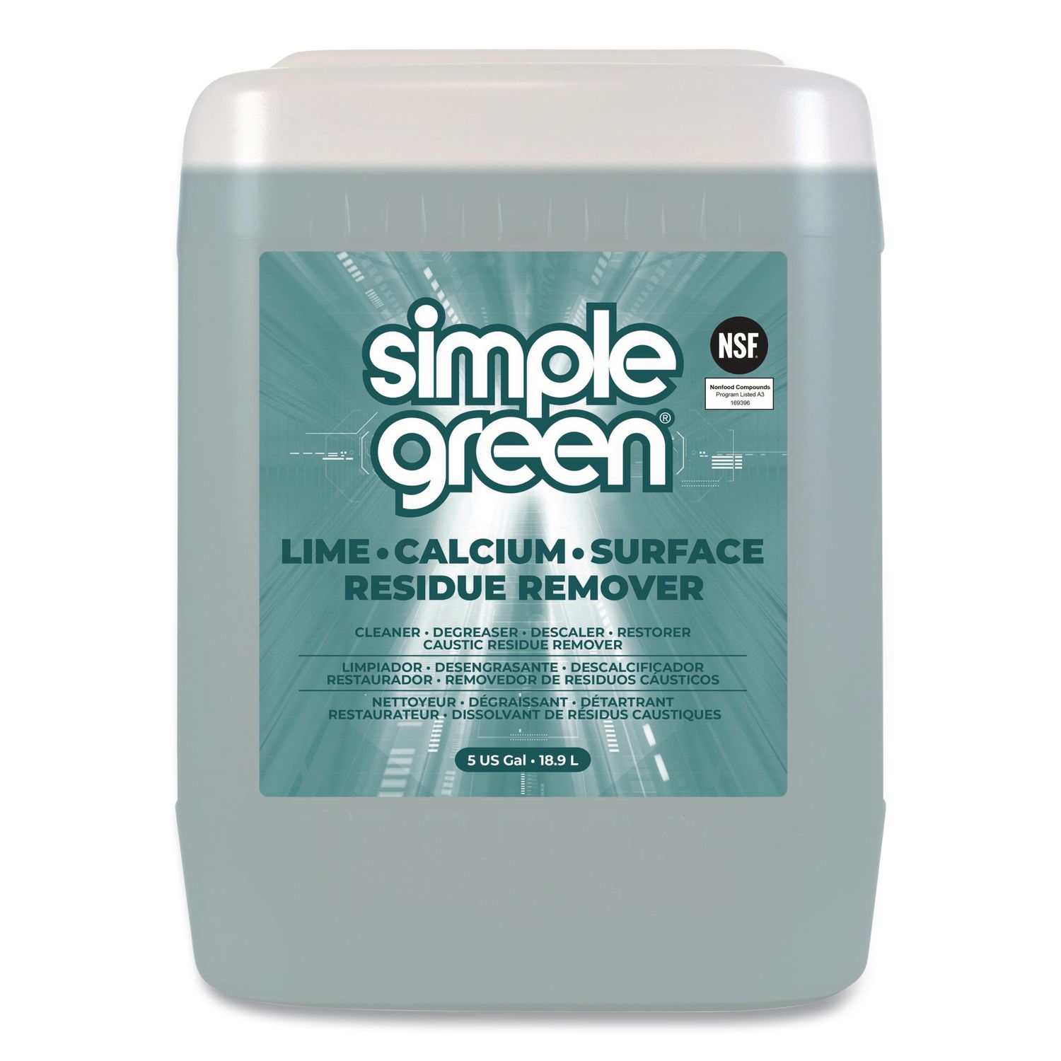 Lime Calcium Surface Residue Remover, 5 gal Pail