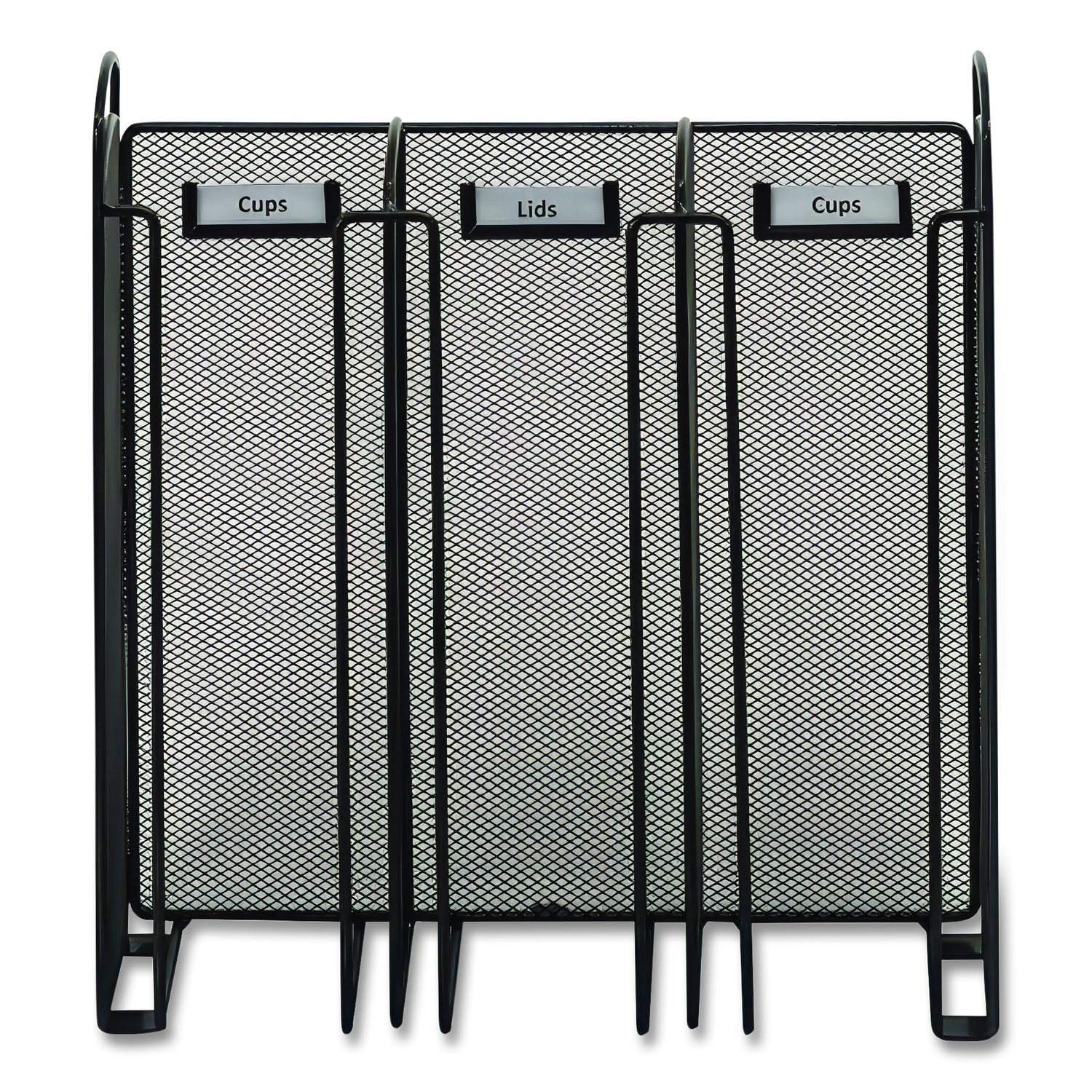 SAF3292BL Safco Onyx Breakroom Organizers - Zuma
