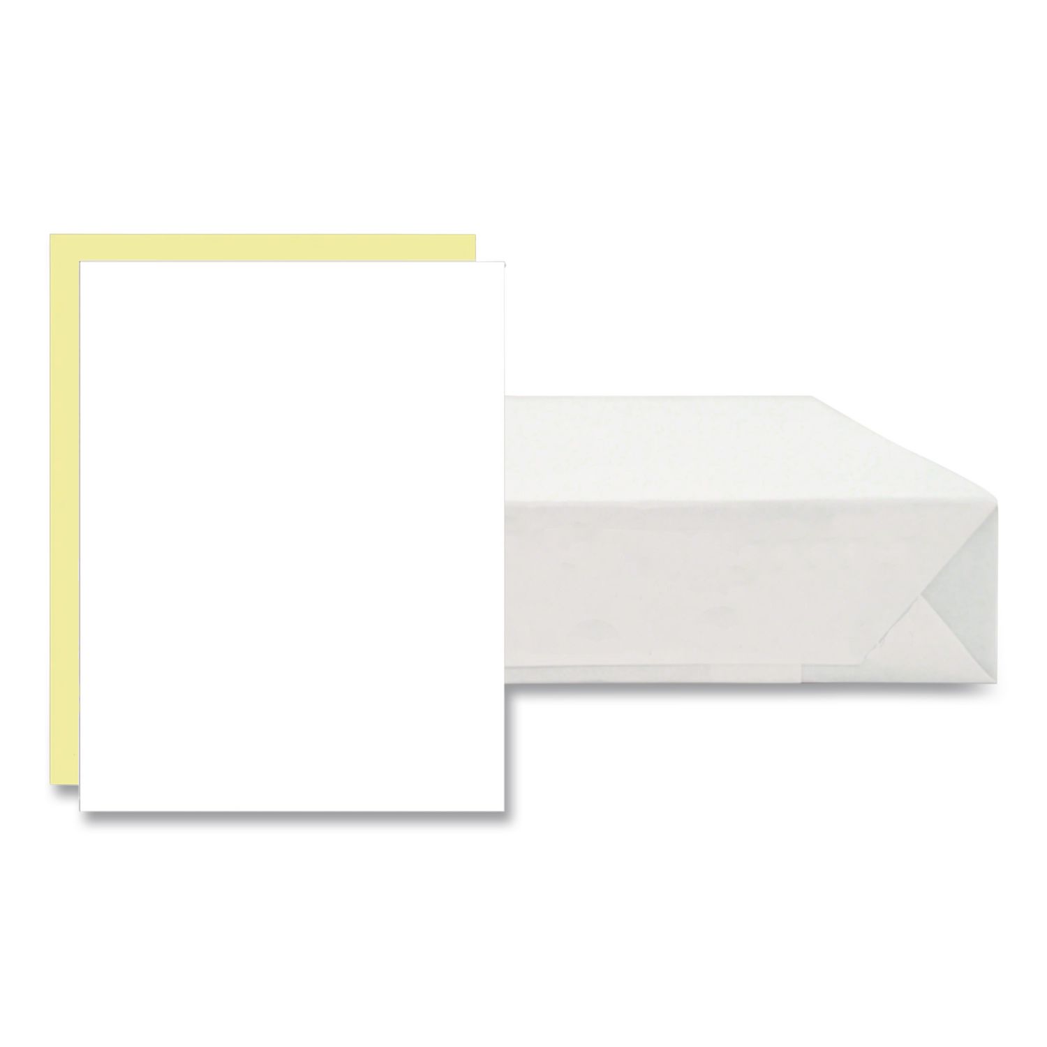 Digital Carbonless Paper, 2-Part, 8.5 x 11, White/Canary, 2,500/Carton