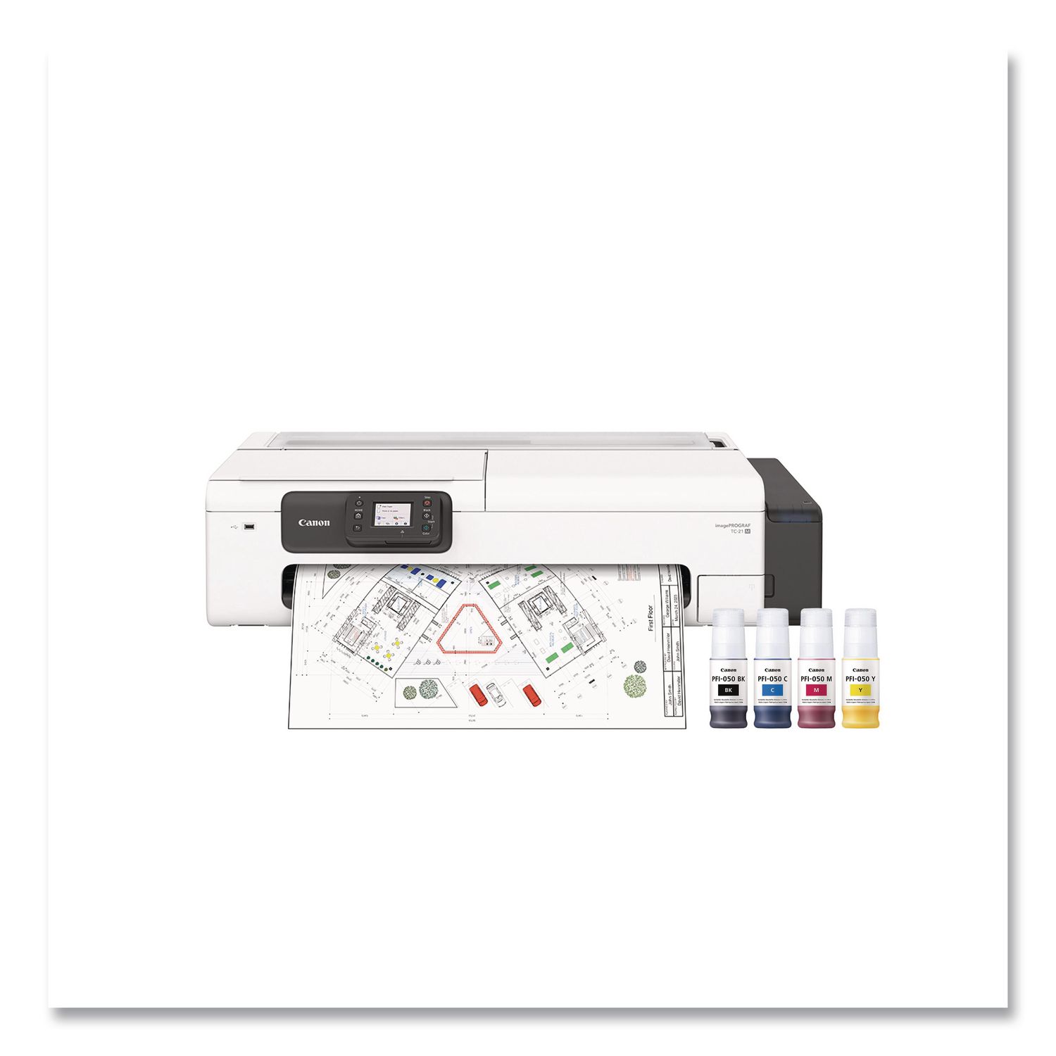 imagePROGRAF TC-21M, 24" Wireless Wide Format Inkjet Printer