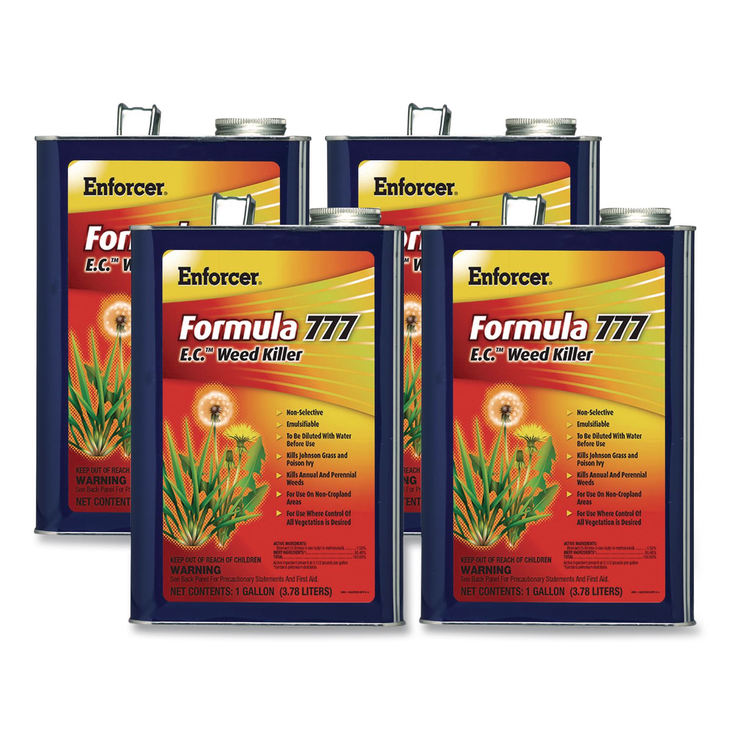 Formula 777 E.C. Weed Killer, Non-Cropland, 1 gal Can, 4/Carton