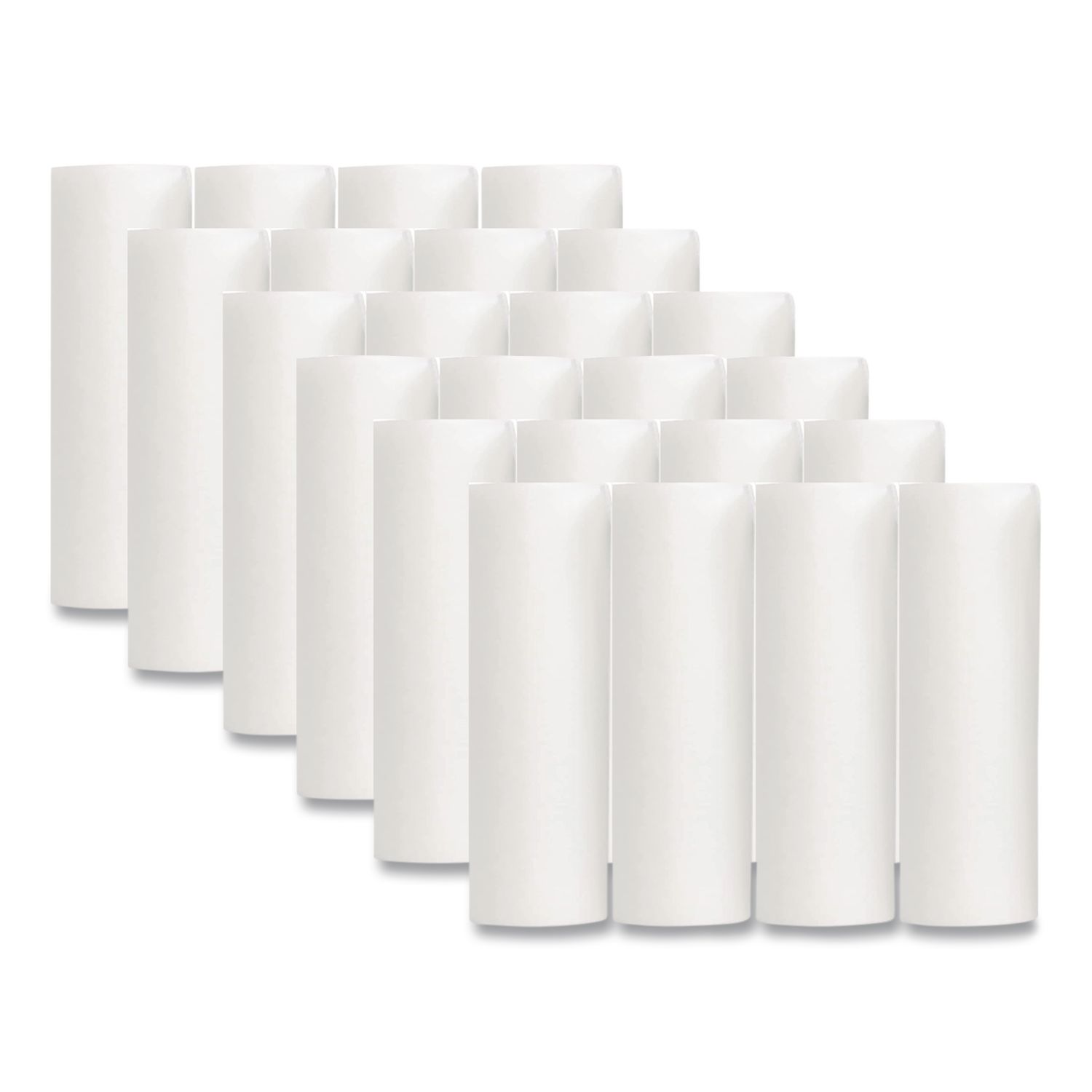 Everyday Headrest Paper Roll, Smooth-Finish, 8.5" x 225 ft, White, 25/Carton