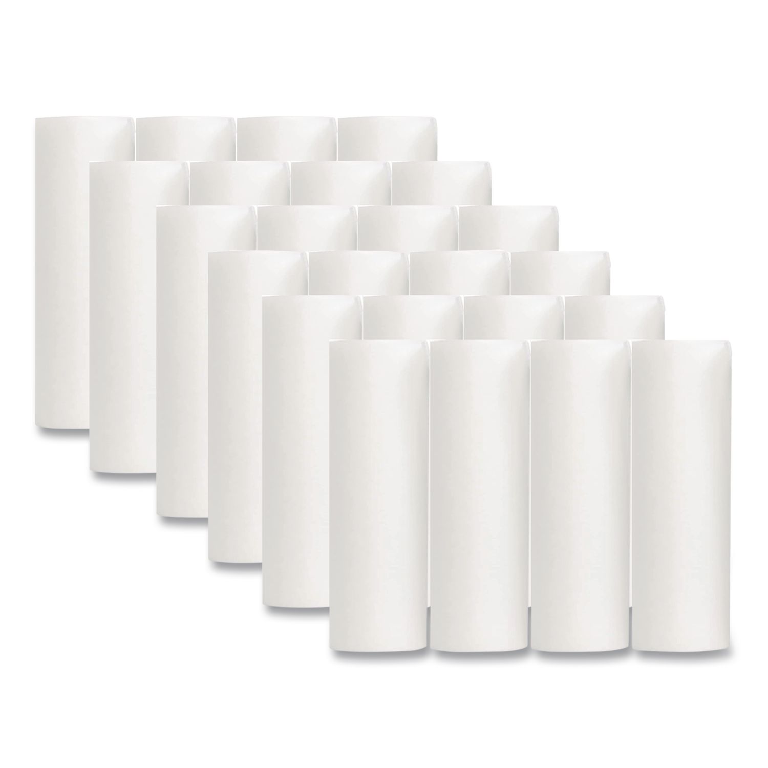 Choice Headrest Paper Roll, Smooth-Finish, 8.5" x 125 ft, White, 25/Carton
