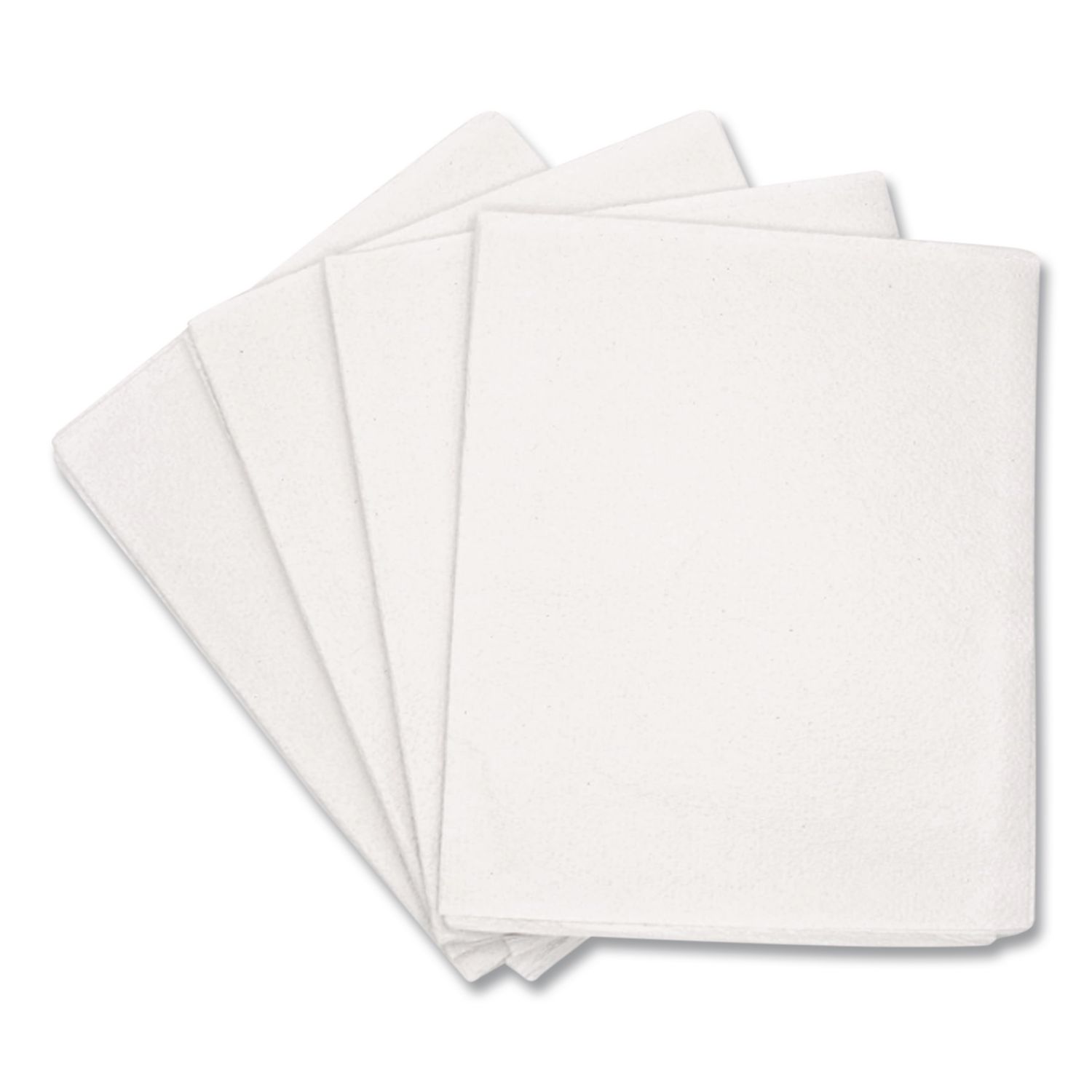 Disposable Tissue Drape Sheets, 40 x 48, White, 100/Carton