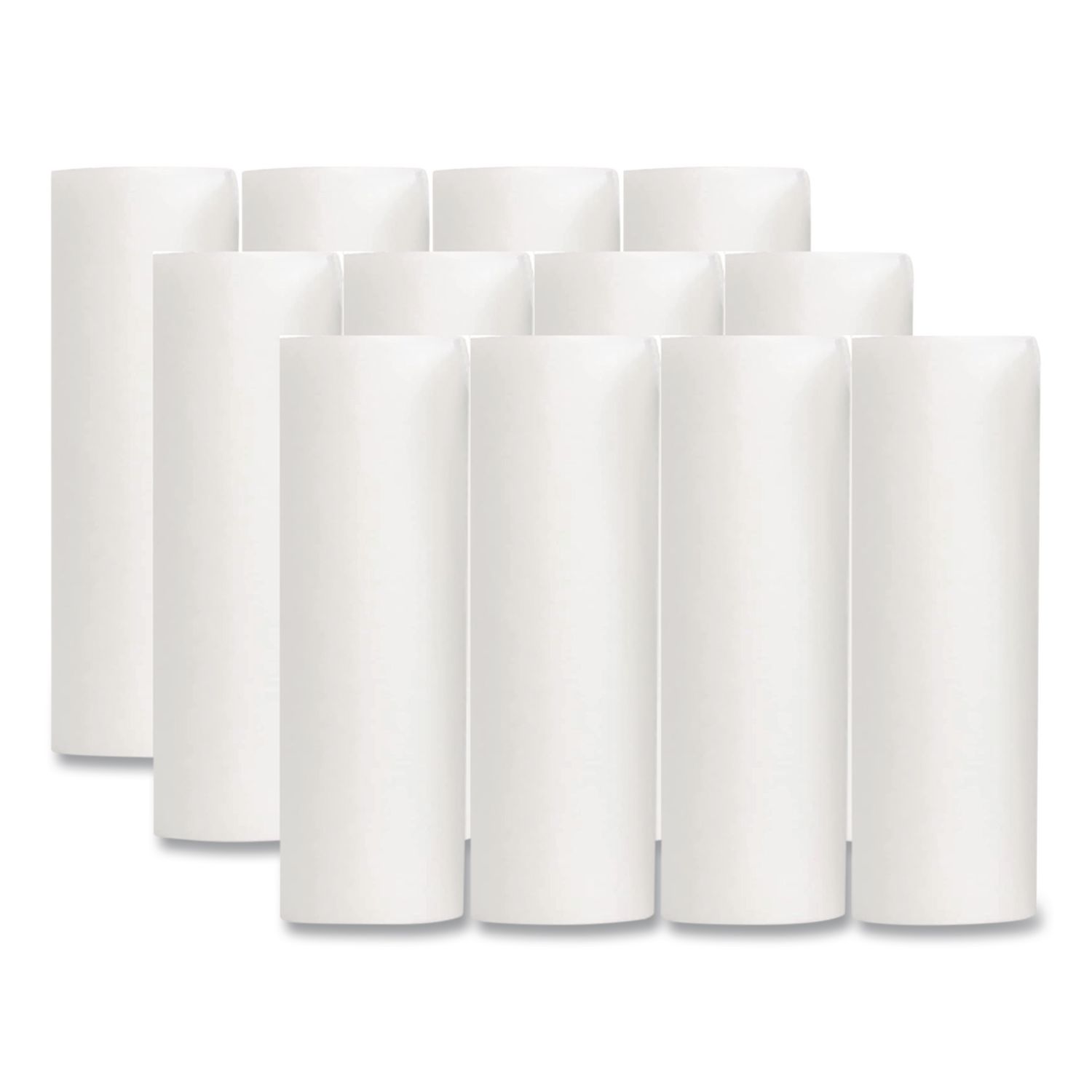 Choice Headrest Paper Roll, Smooth-Finish, 8.5" x 225 ft, White, 12/Carton