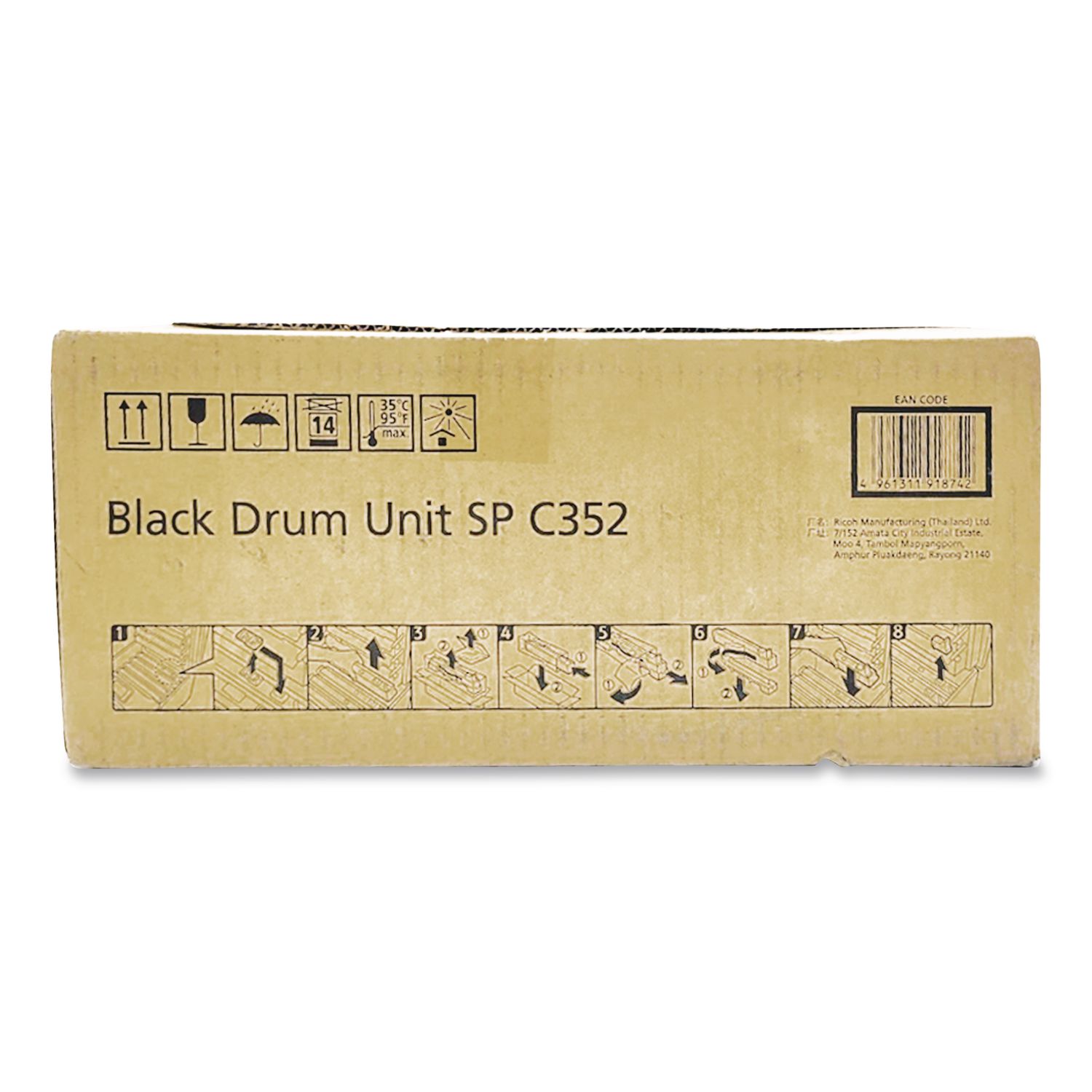 408223 Drum Unit, 15,000 Page-Yield, Black